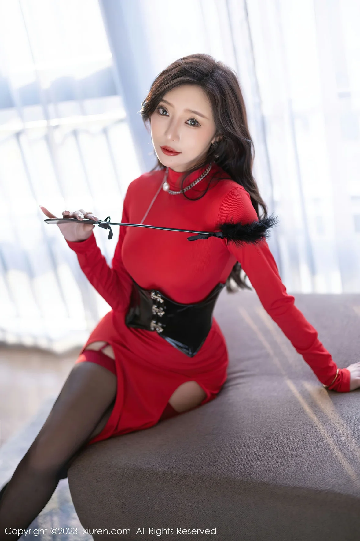  XiuRen 秀人 No.7190 王馨瑶yanni 魅惑黑丝性感写真 [92P]第3张