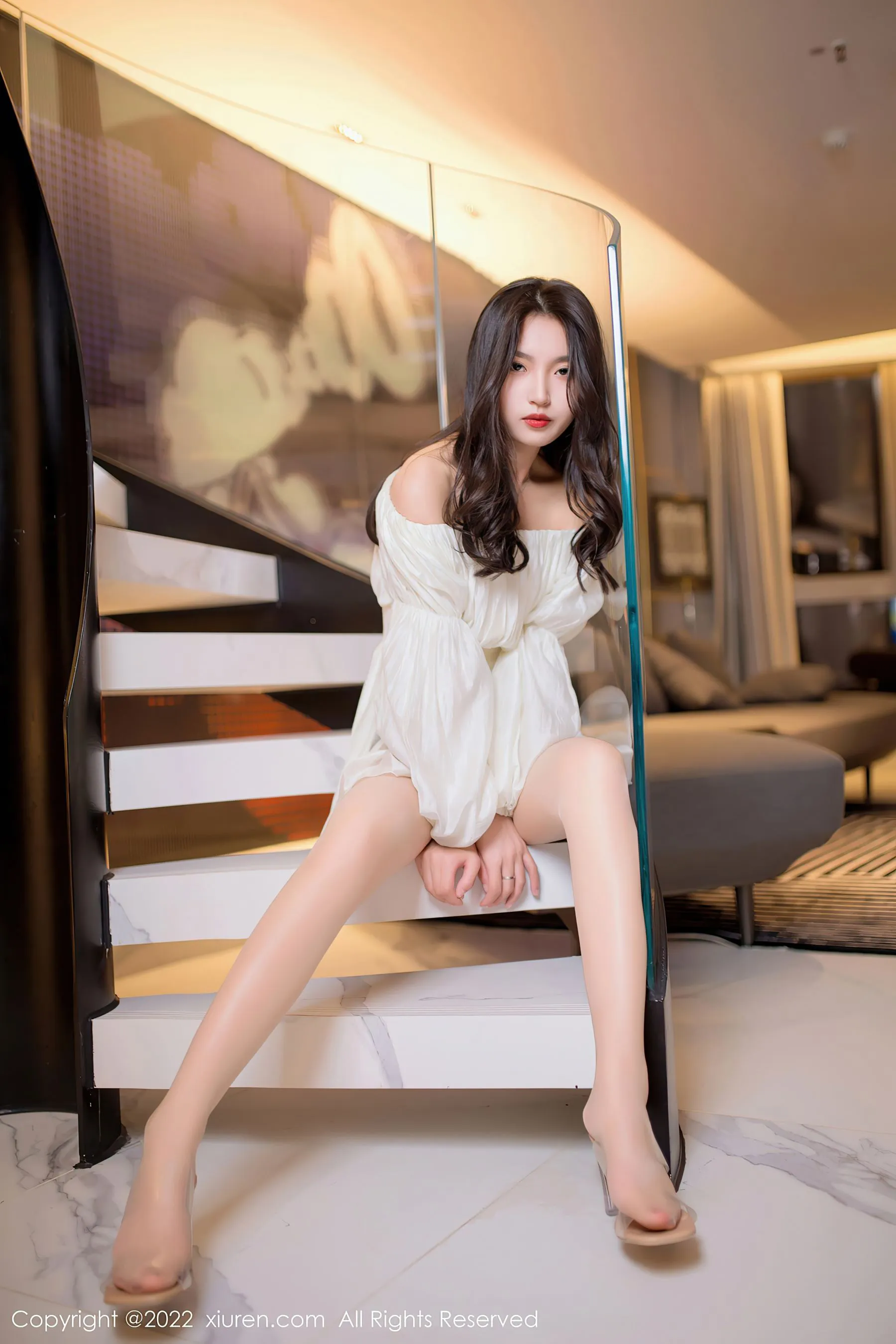 秀人网 No.5399 十九九 新人美腿第39张