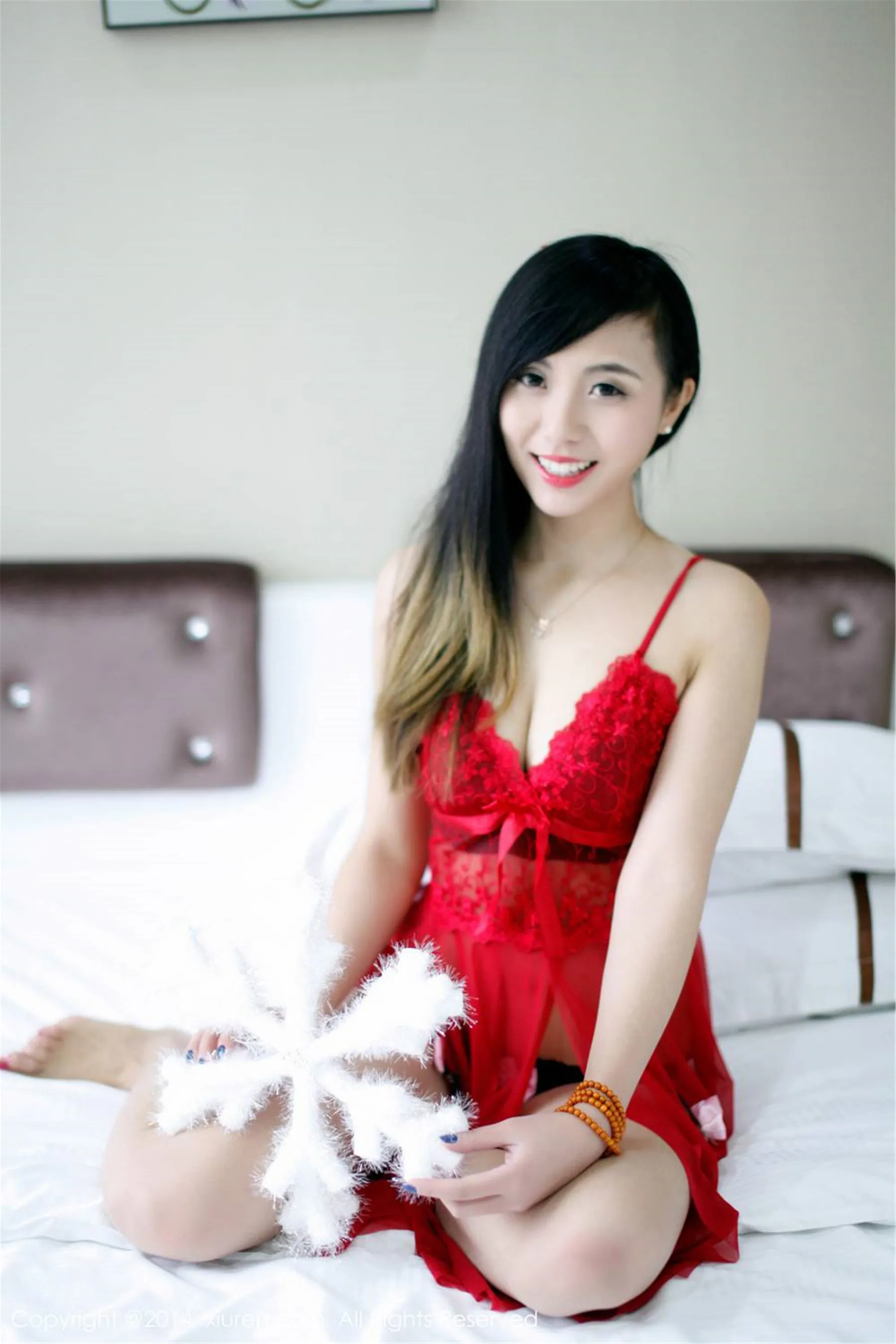  甜美新人模特：谢忱倬 秀人网 No.254第20张