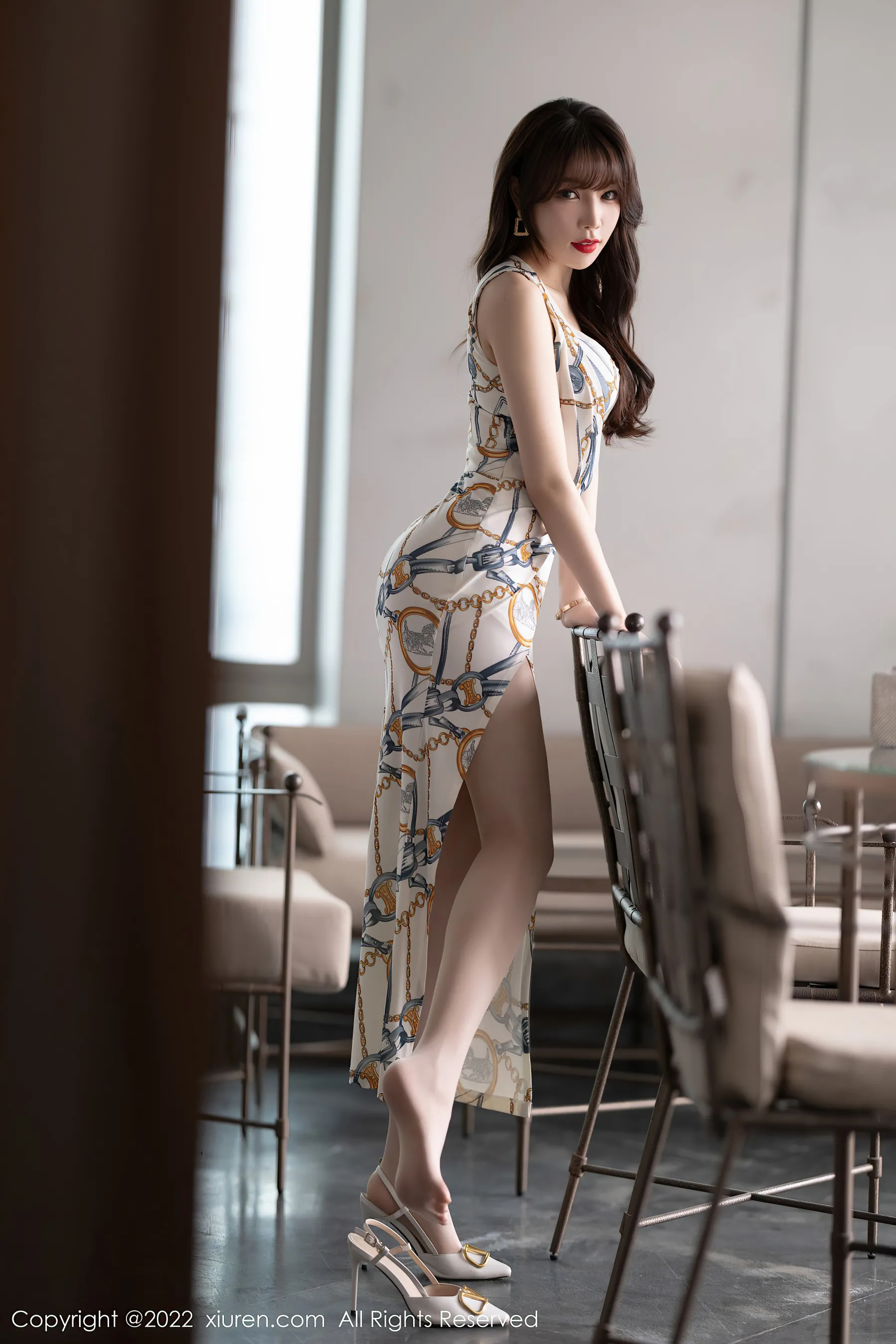  秀人网 No.4777 芝芝Booty 美腿丝袜性感写真第17张