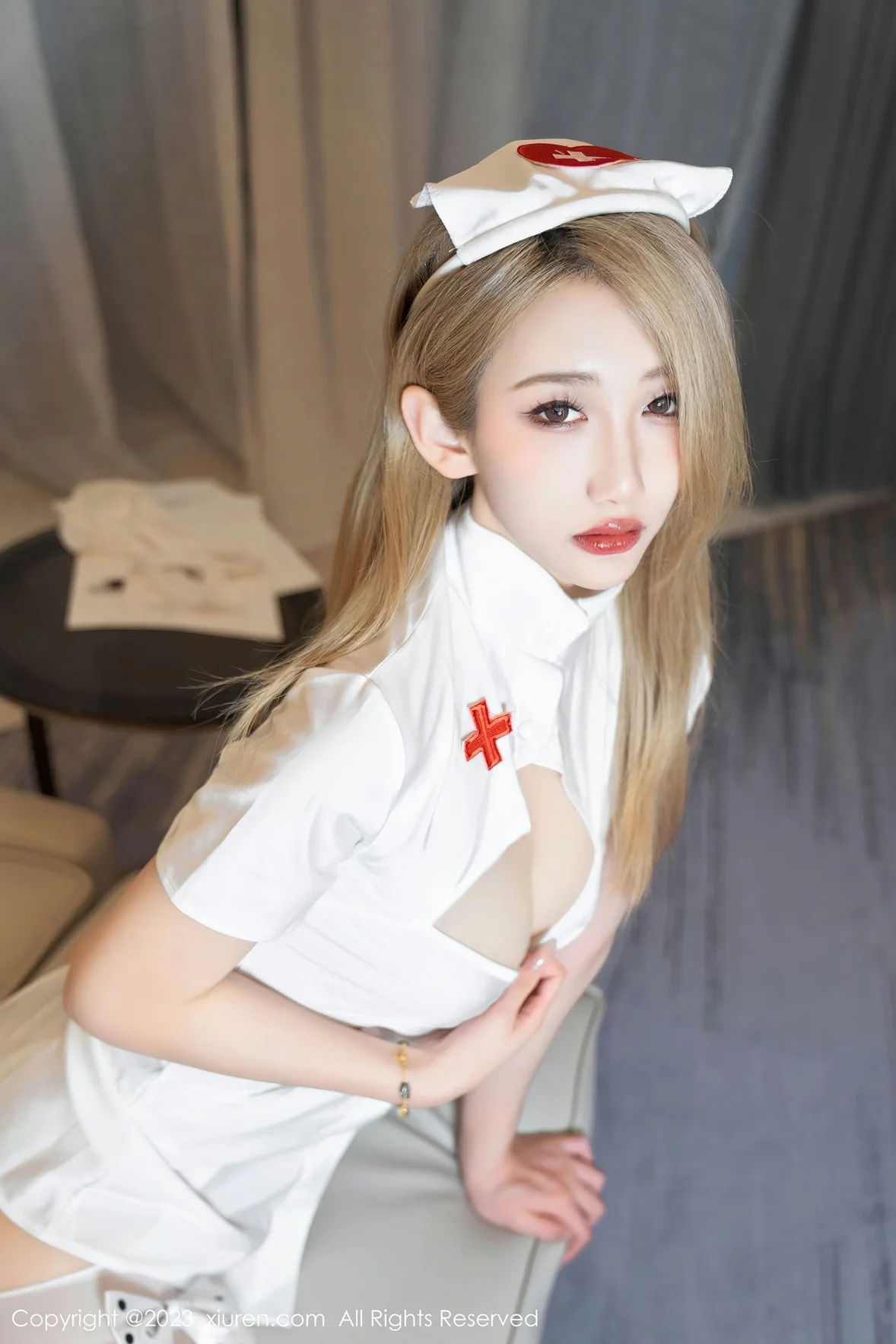  秀人网 No.7389 沈青黛 情趣护士服性感写真 [102P]第14张