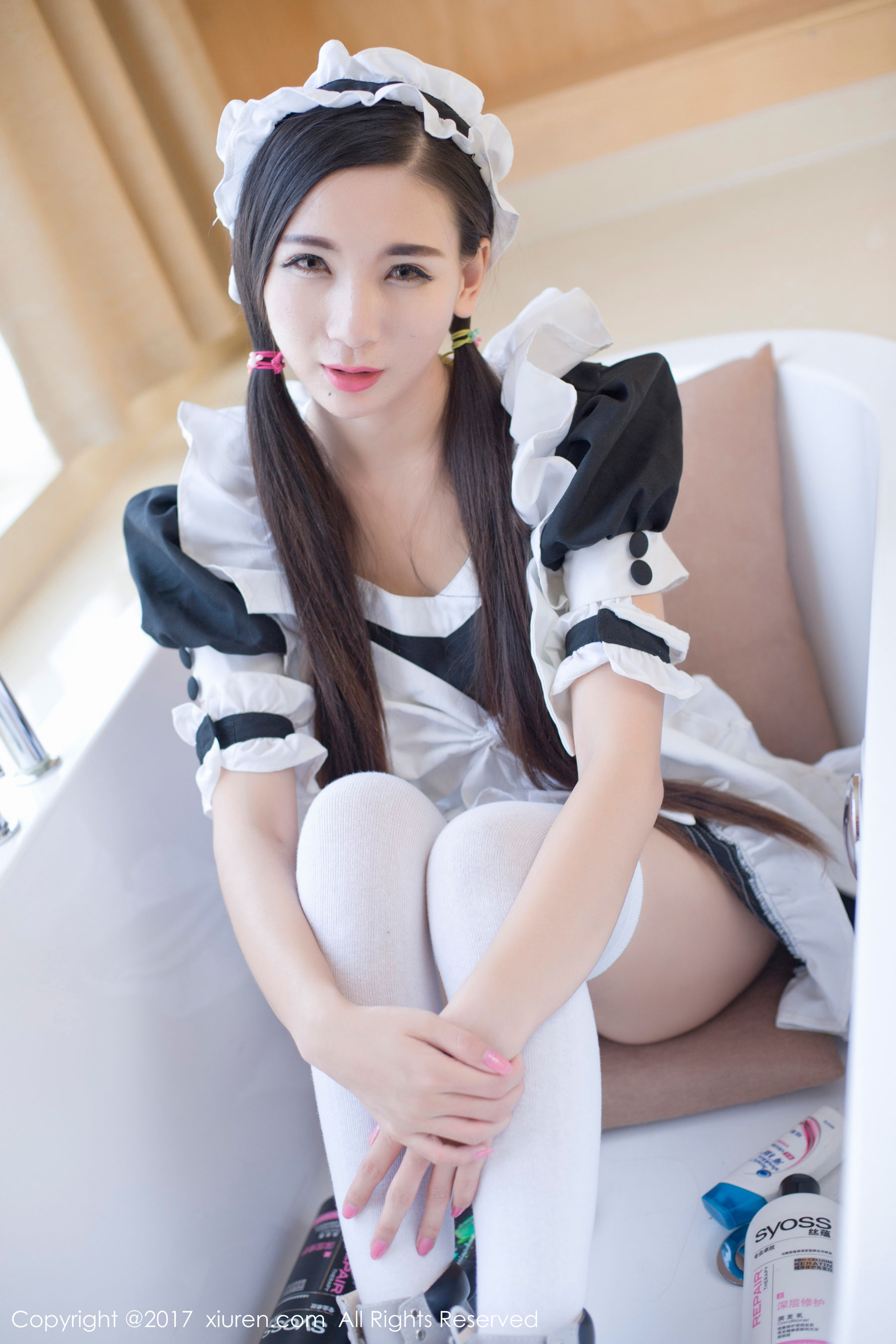  赵颖《美胸细腰小女生的极度诱惑》 秀人网XIUREN No.759第19张