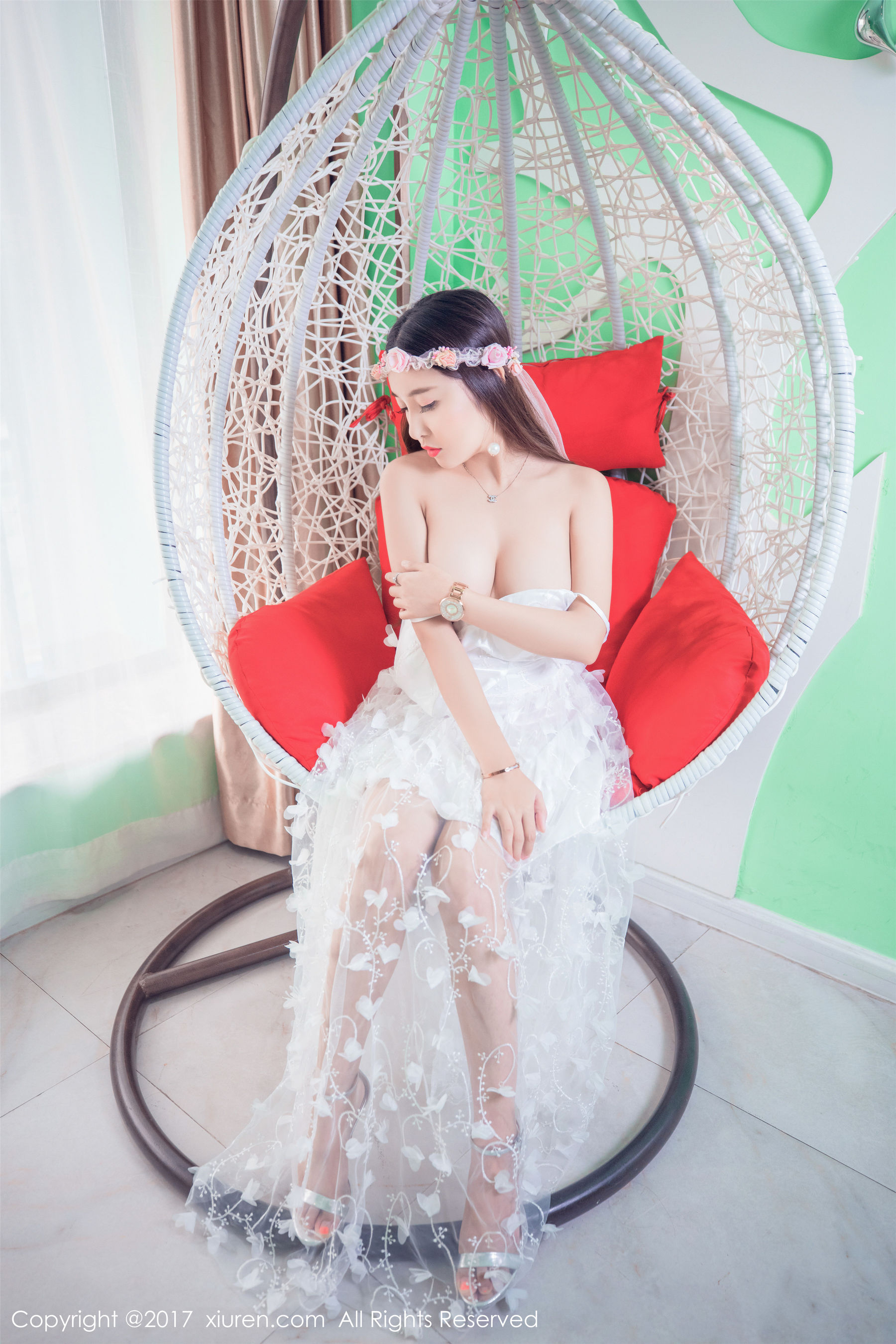  李梓熙《花仙子+迷人的小妖精》 秀人网XIUREN No.798第18张