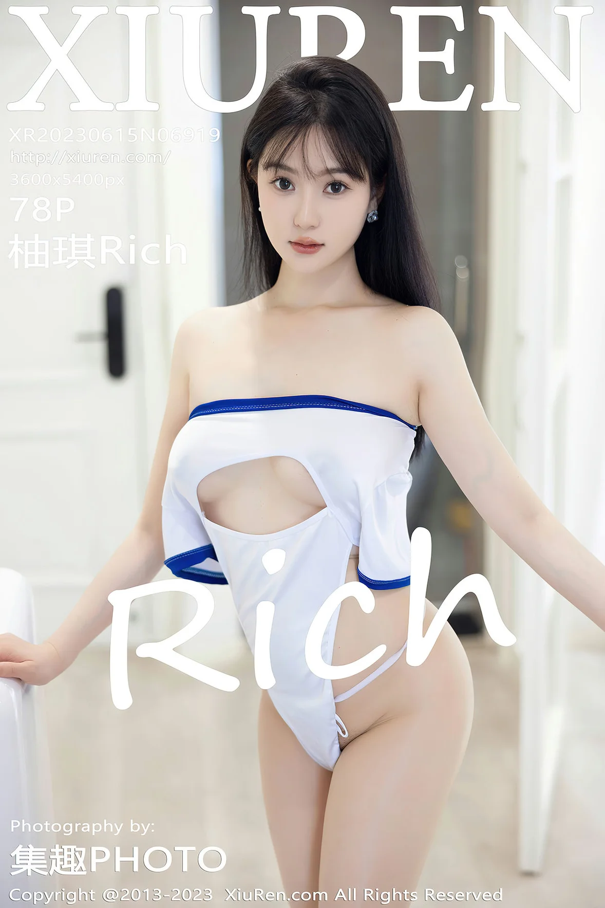  XiuRen 秀人 No.6919 柚琪Rich 轻透高开叉服饰性感写真 [79P]第27张