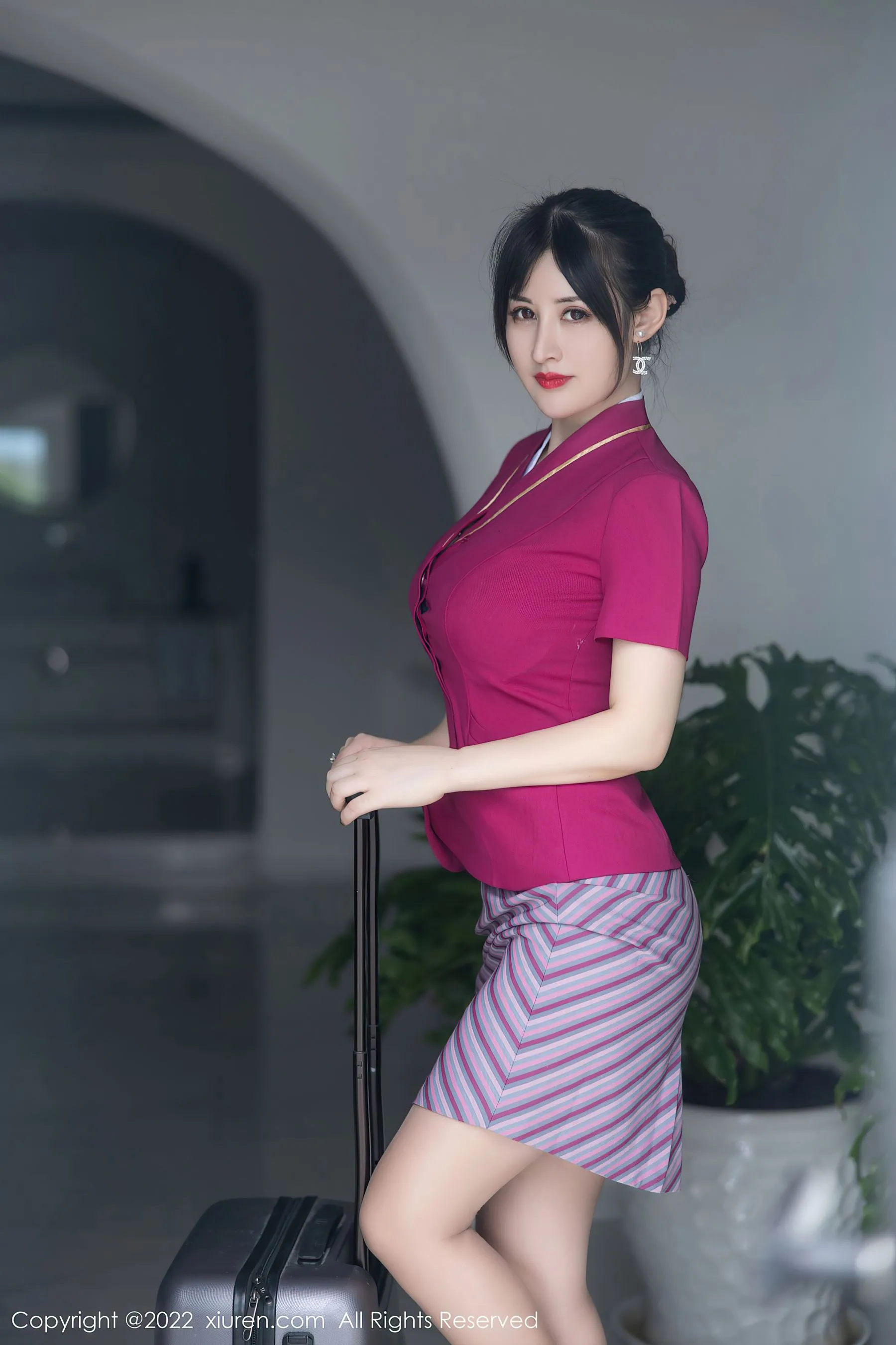  秀人网 No.5241 诗诗kiki 制服诱惑第19张