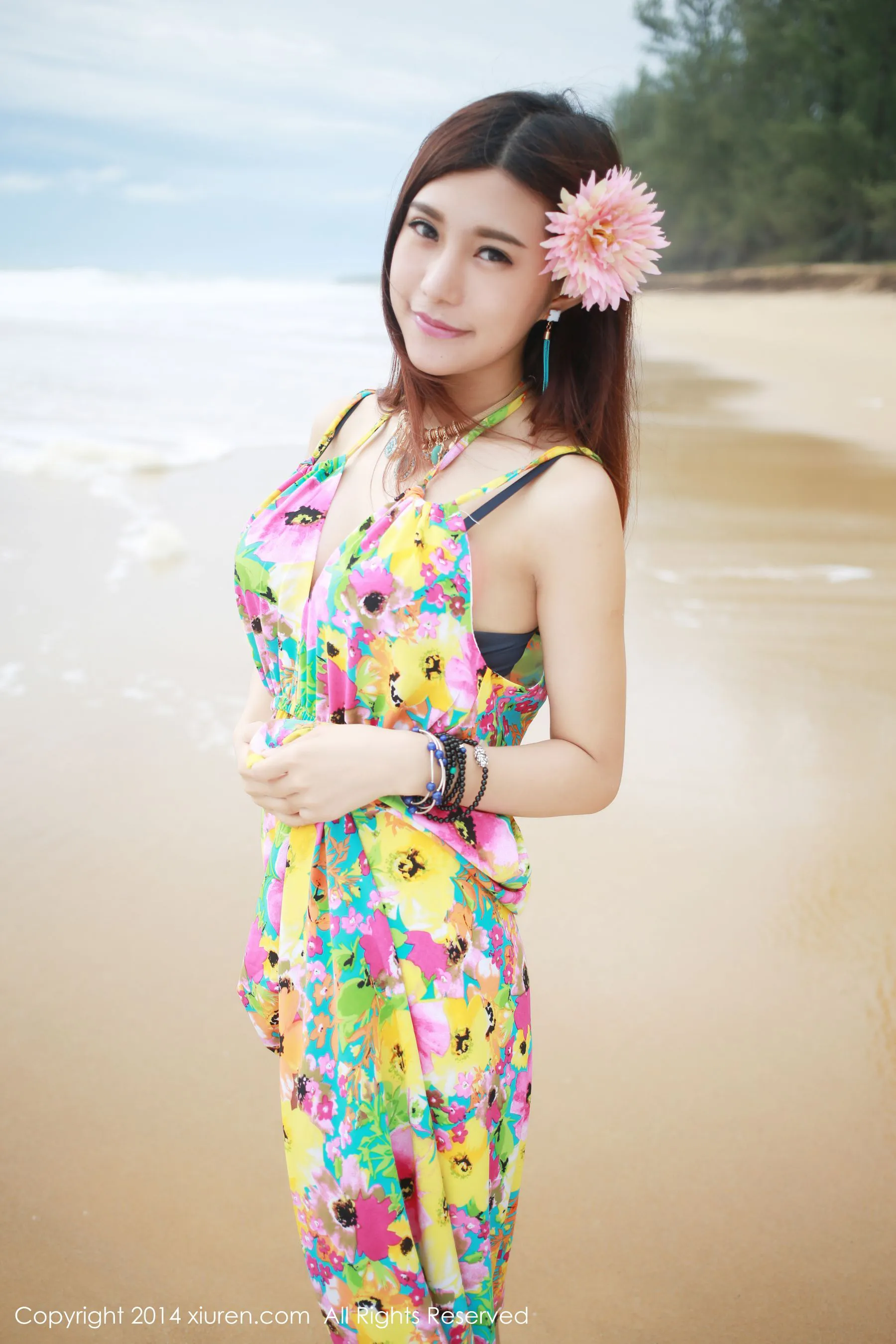  绮里嘉ula《泰国旅拍》第四辑 秀人网 No.200第1张