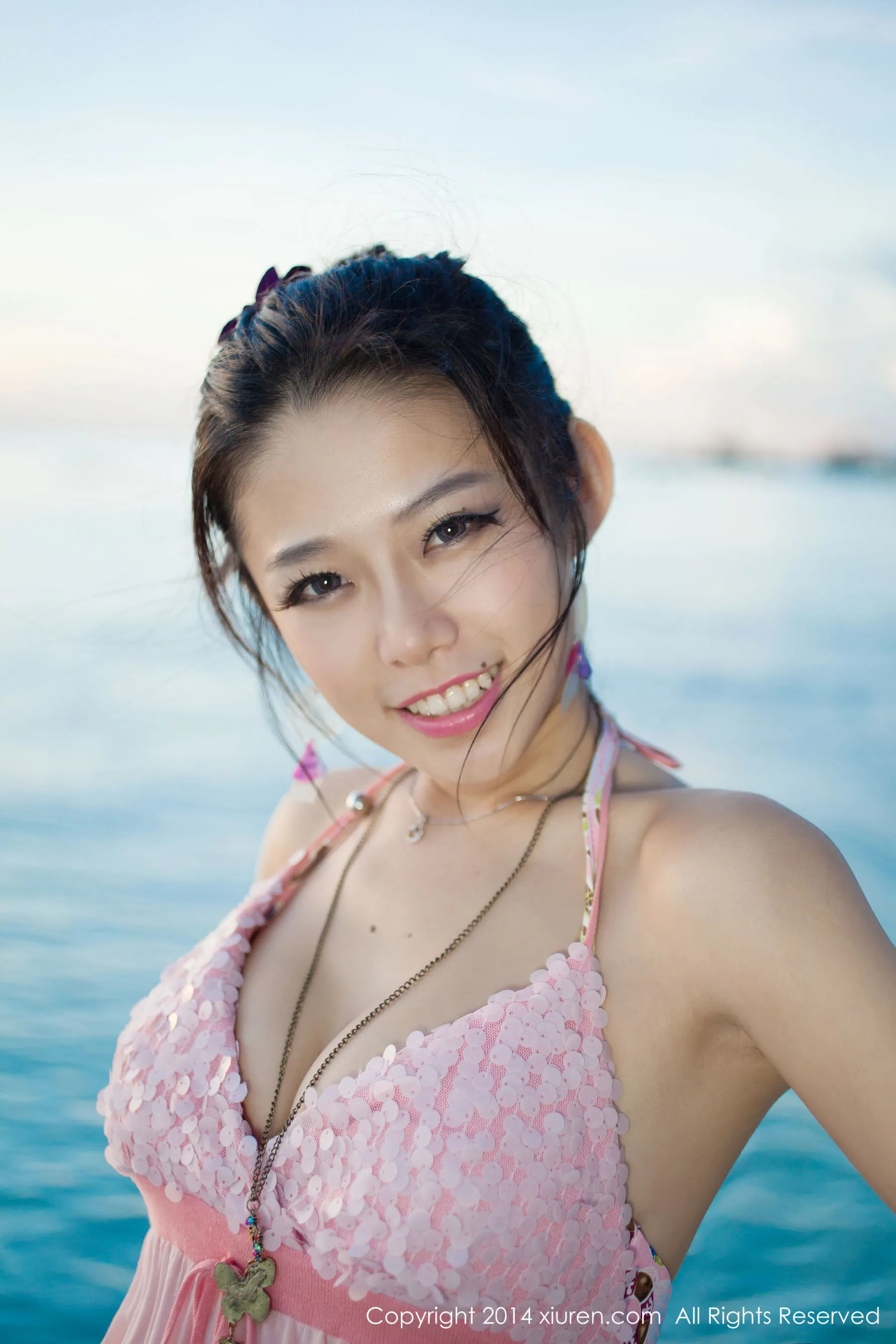  luvian本能《长滩收宫系列 绝对的热力四射》 秀人网 No.090第7张