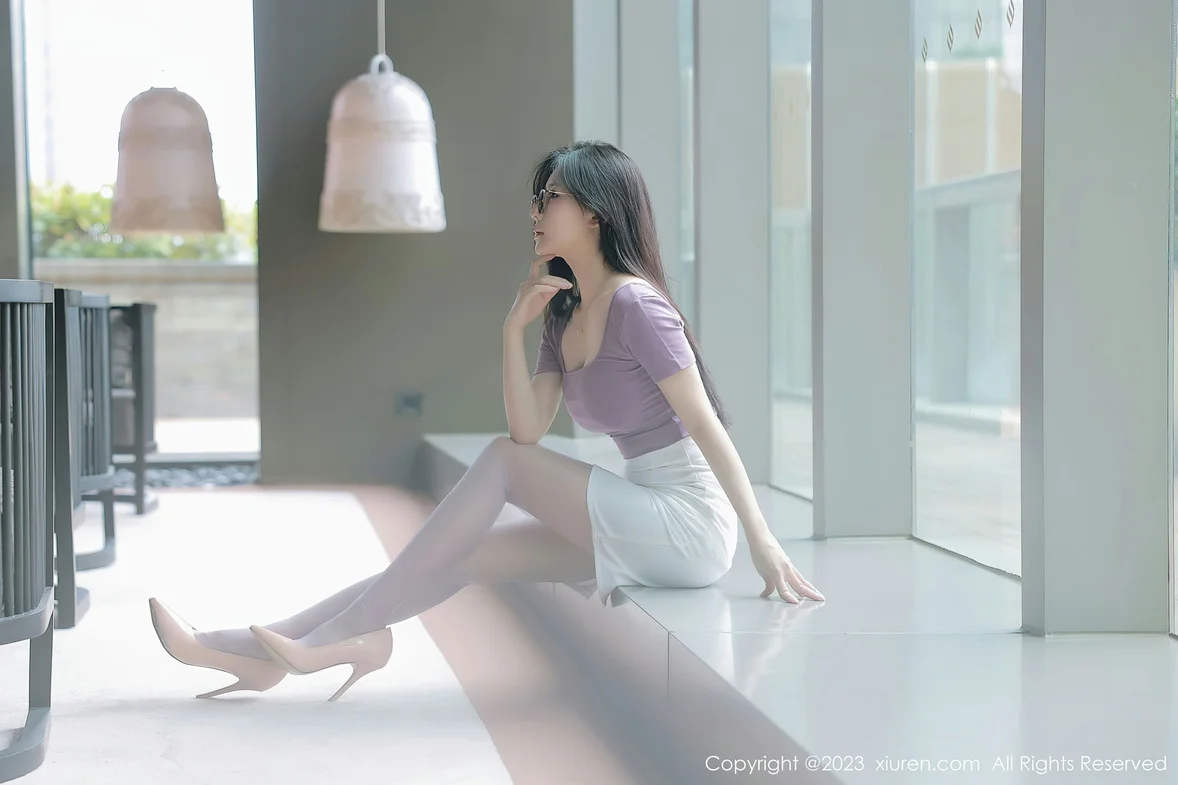  XiuRen 秀人 No.6865 尹甜甜 淡红色蕾丝内衣泰国旅拍 [86P]第2张