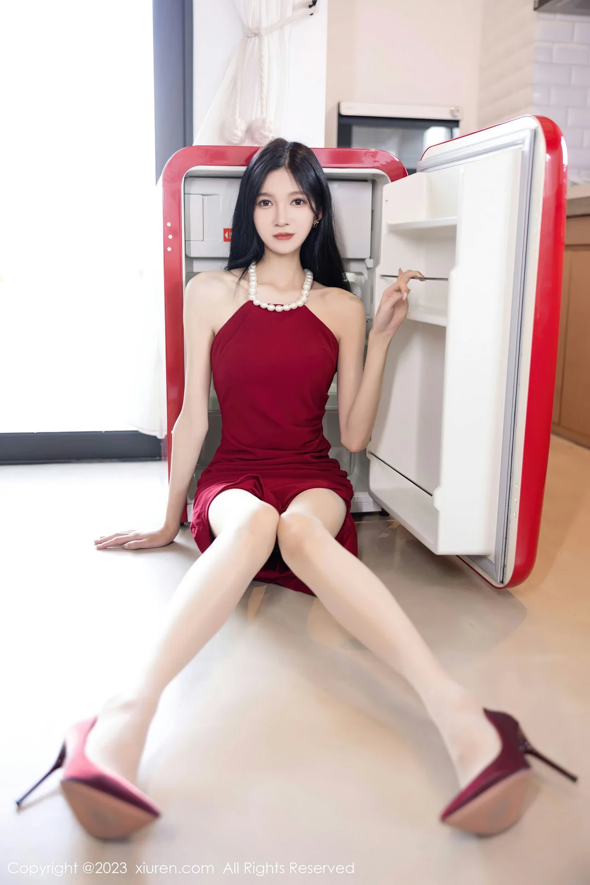  XiuRen 秀人 No.7352 程程程- 蕾丝情趣安吉旅拍 [81P]第5张