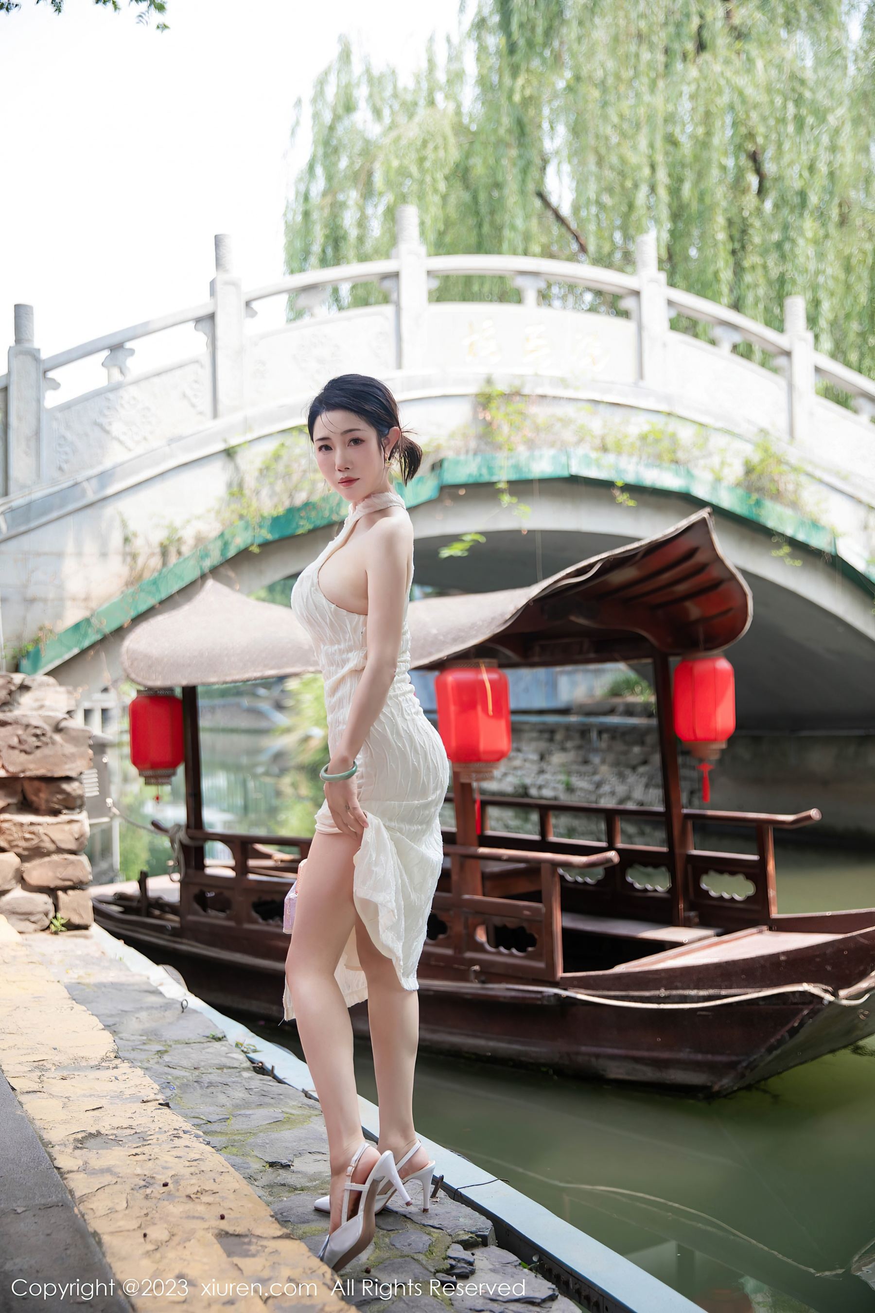  XiuRen 秀人 No.7435 严利娅Yuliya 旗袍美臀第19张