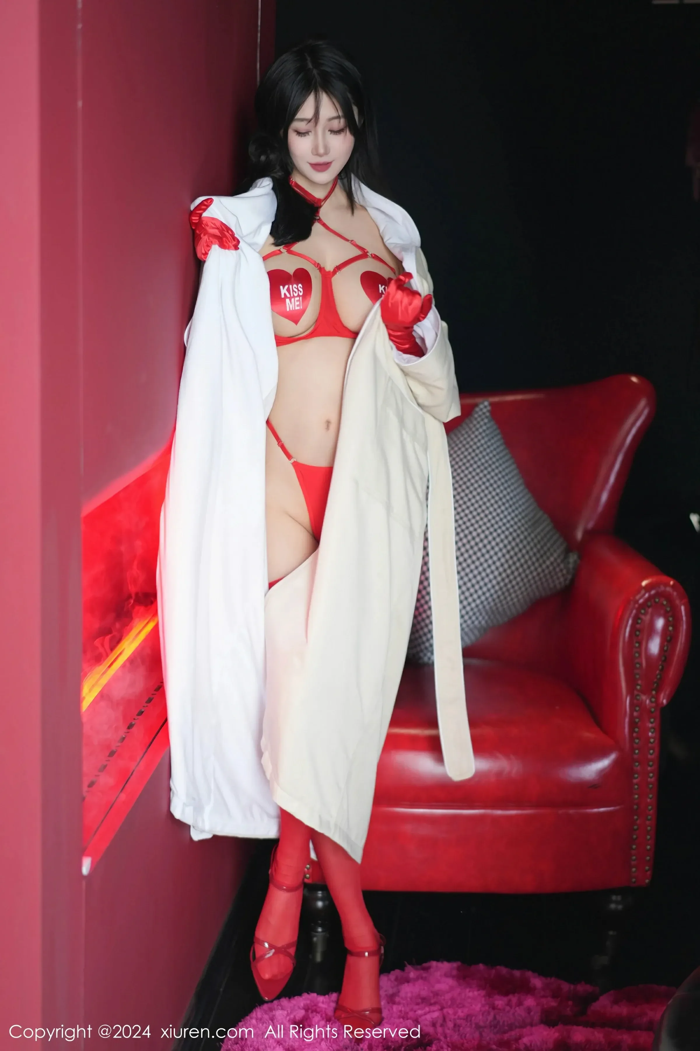  XiuRen 秀人 No.8555 laura阿姣 [95P]第3张