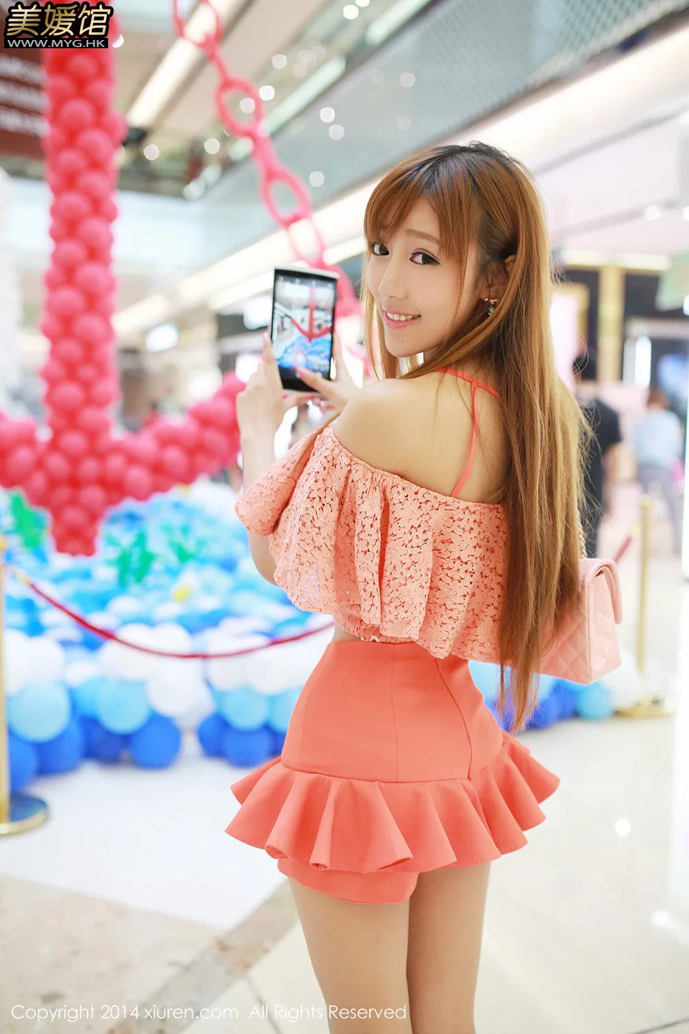  王馨瑤Yanni《驰为数码宣传片》 秀人网 No.135