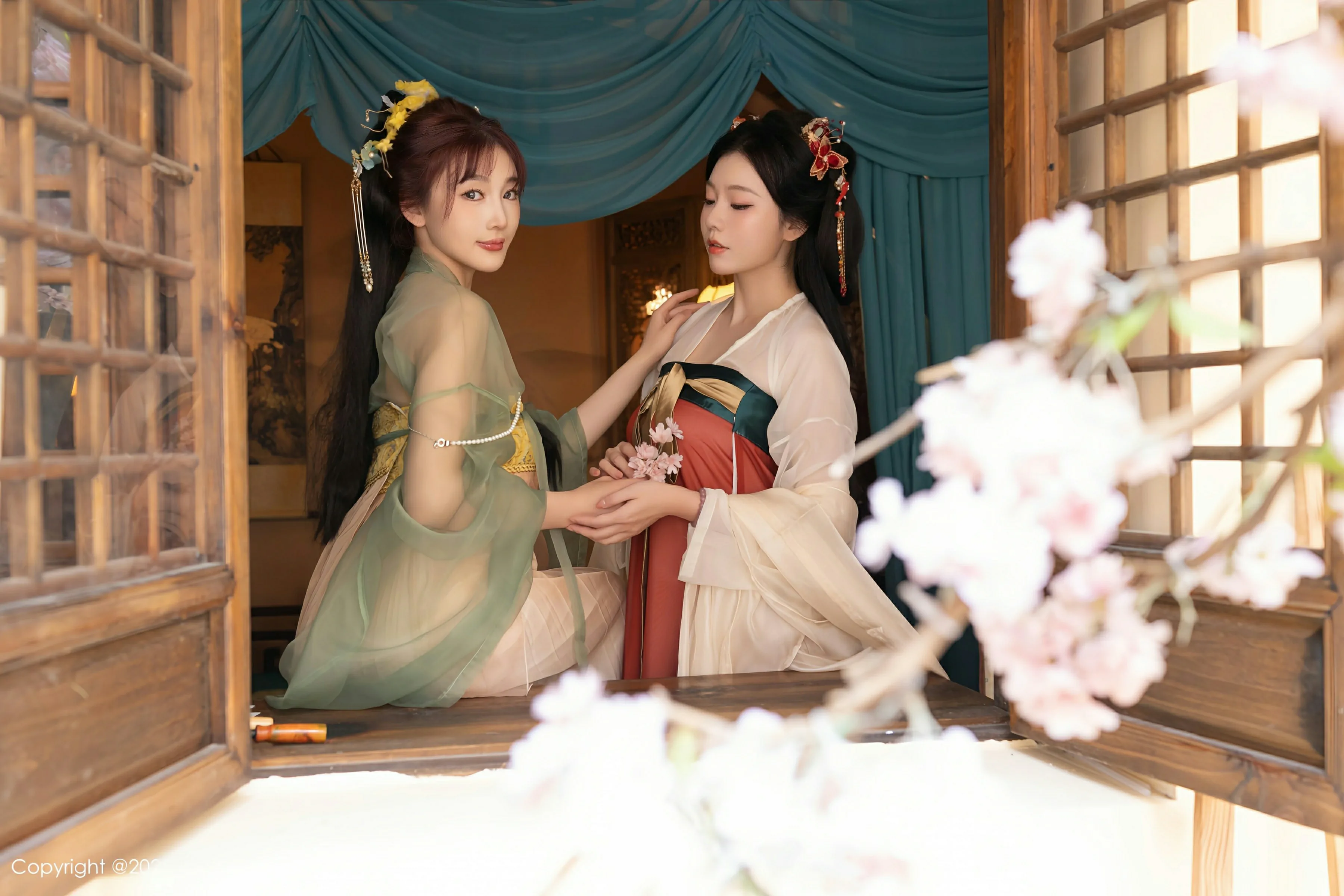  XiuRen 秀人 No.10223 陆萱萱&安然anran [80P]第11张