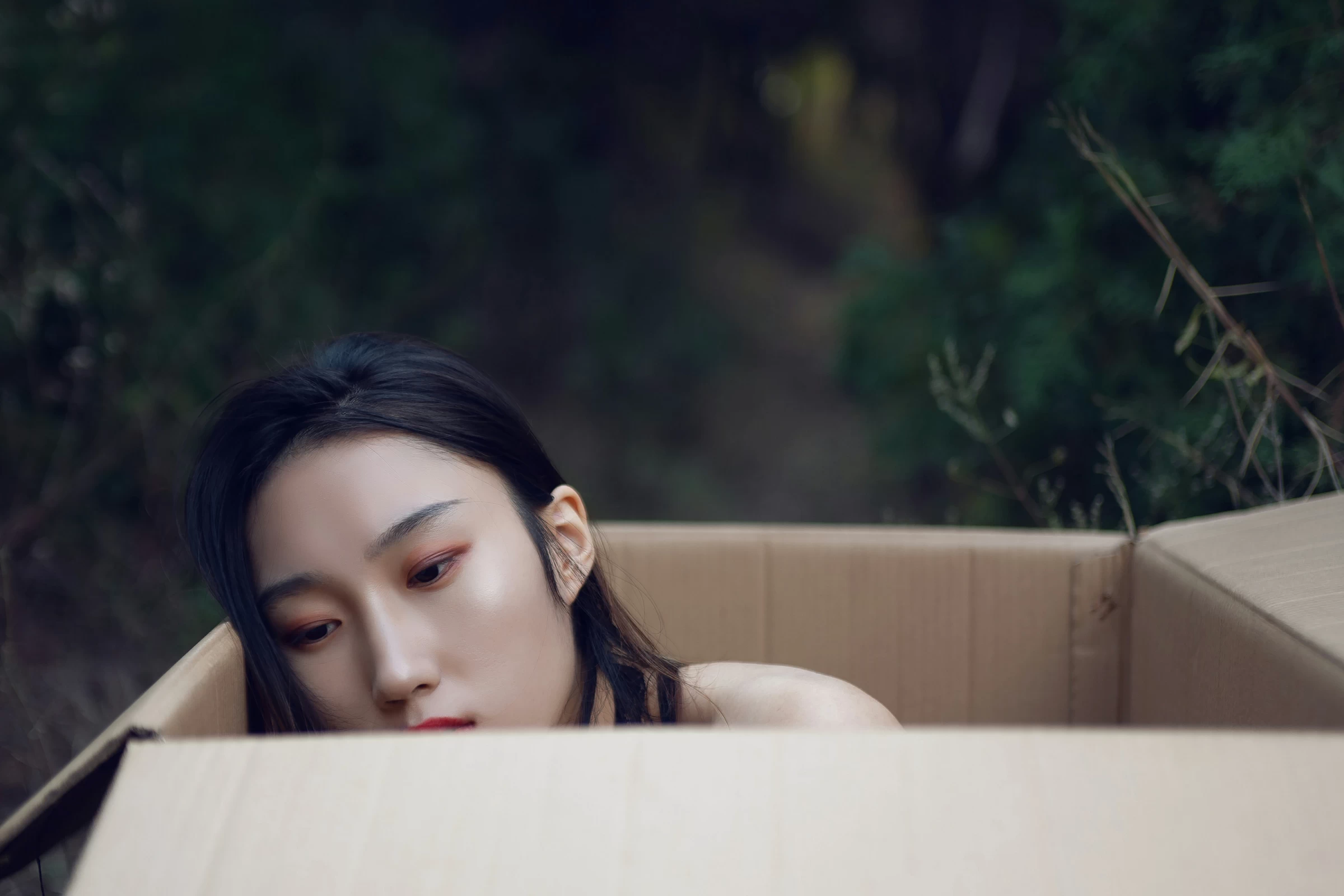 [YALAYI雅拉伊]NO.130 逃离出梦境 熏儿 黑色透视情趣连体内衣性感私房写真集第5张