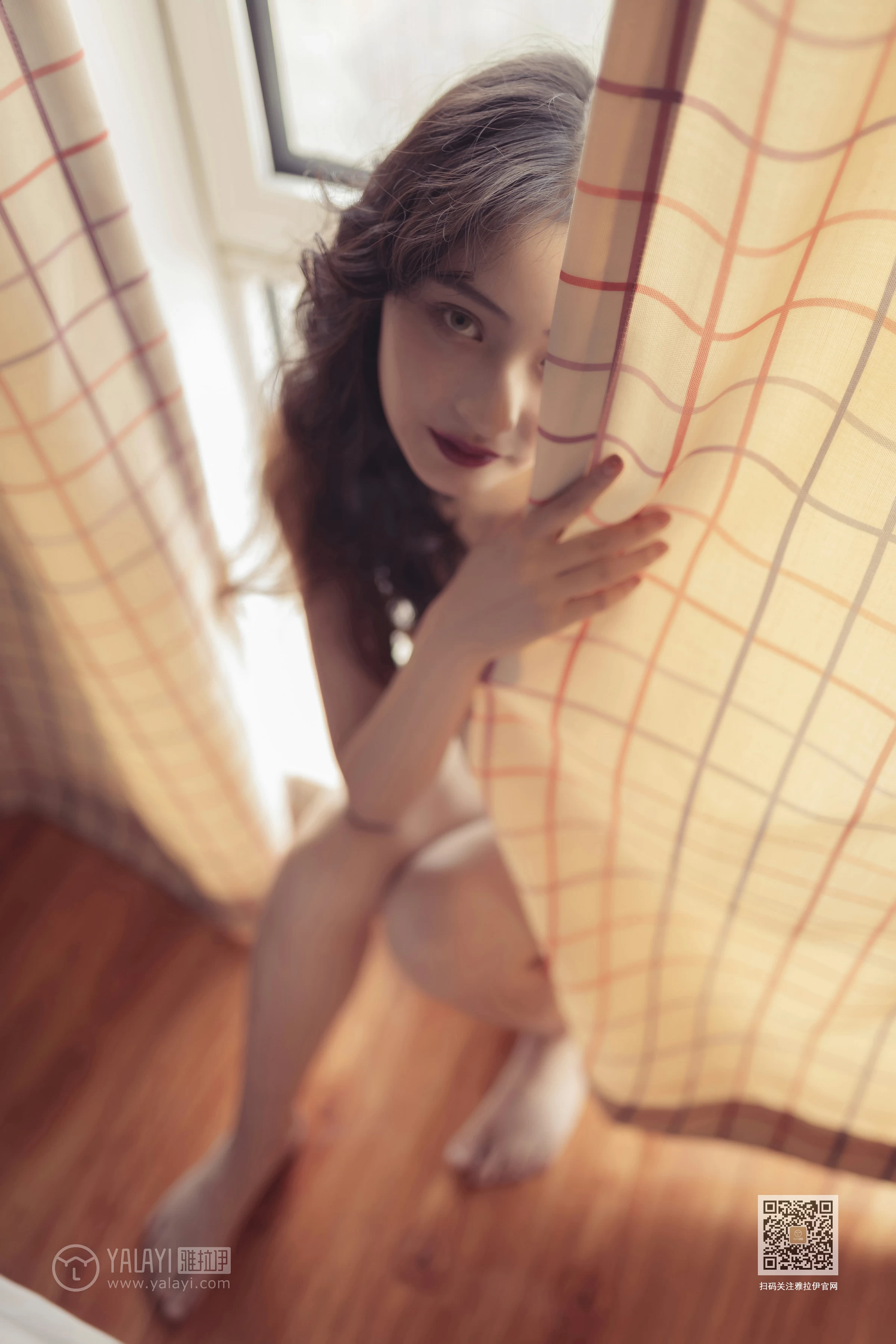 [YALAYI雅拉伊]No.399 似海酷雪如水 西子 蓝色连体运动内衣性感私房写真集第12张