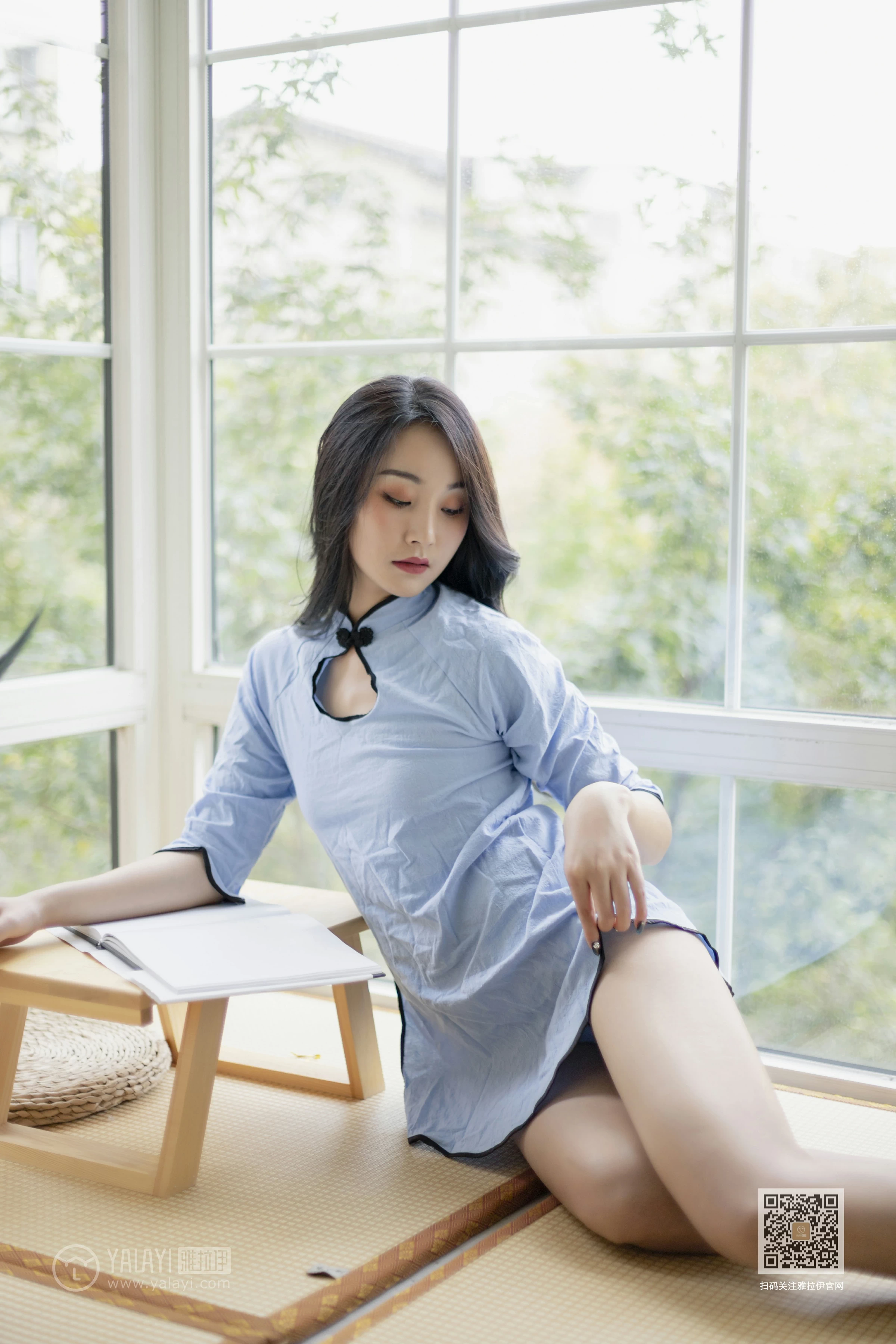 [YALAYI雅拉伊]Vol.463 文艺女青年 项兴咏 民国高中女生制服性感私房写真集第4张