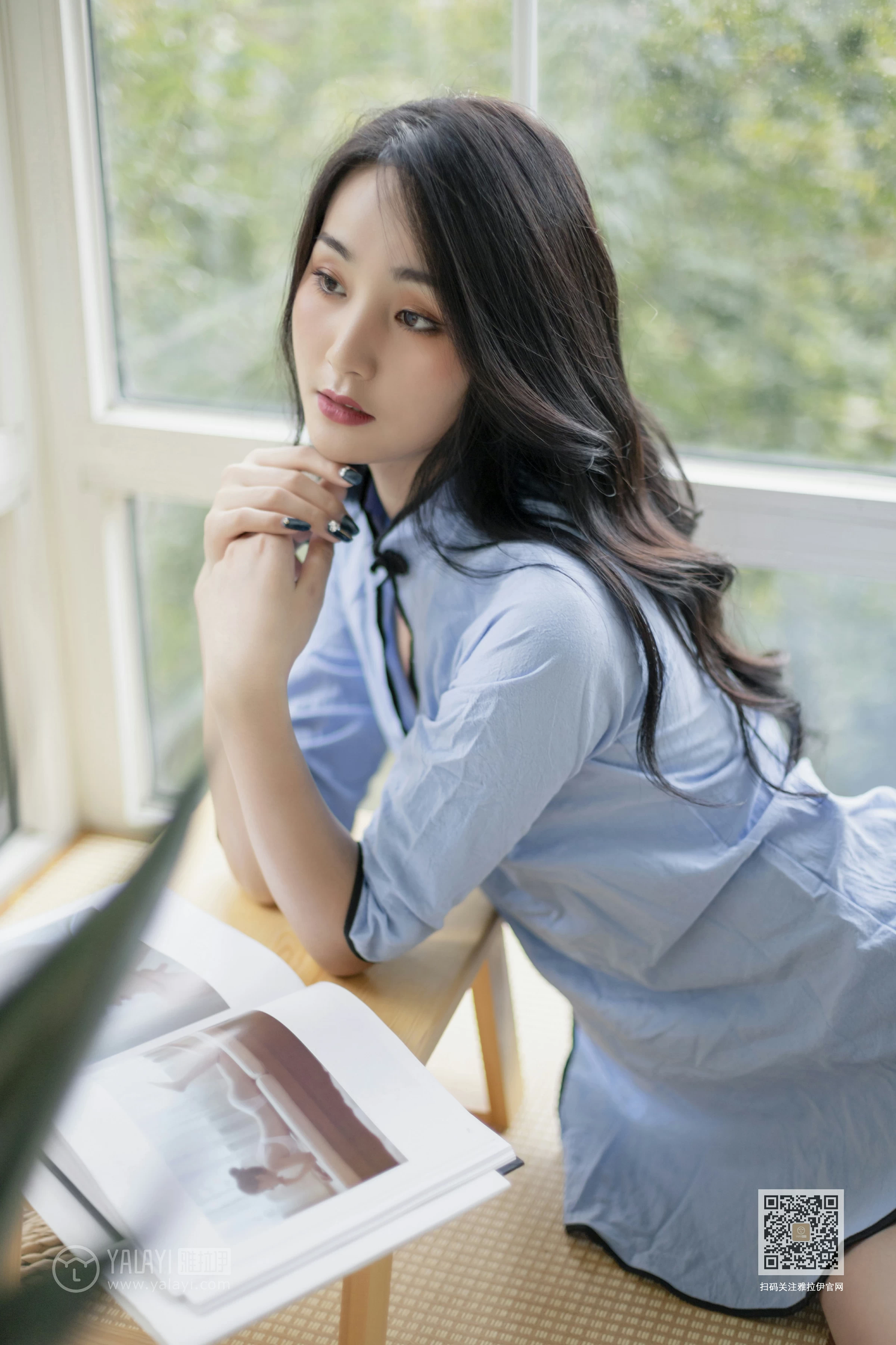 [YALAYI雅拉伊]Vol.463 文艺女青年 项兴咏 民国高中女生制服性感私房写真集第6张