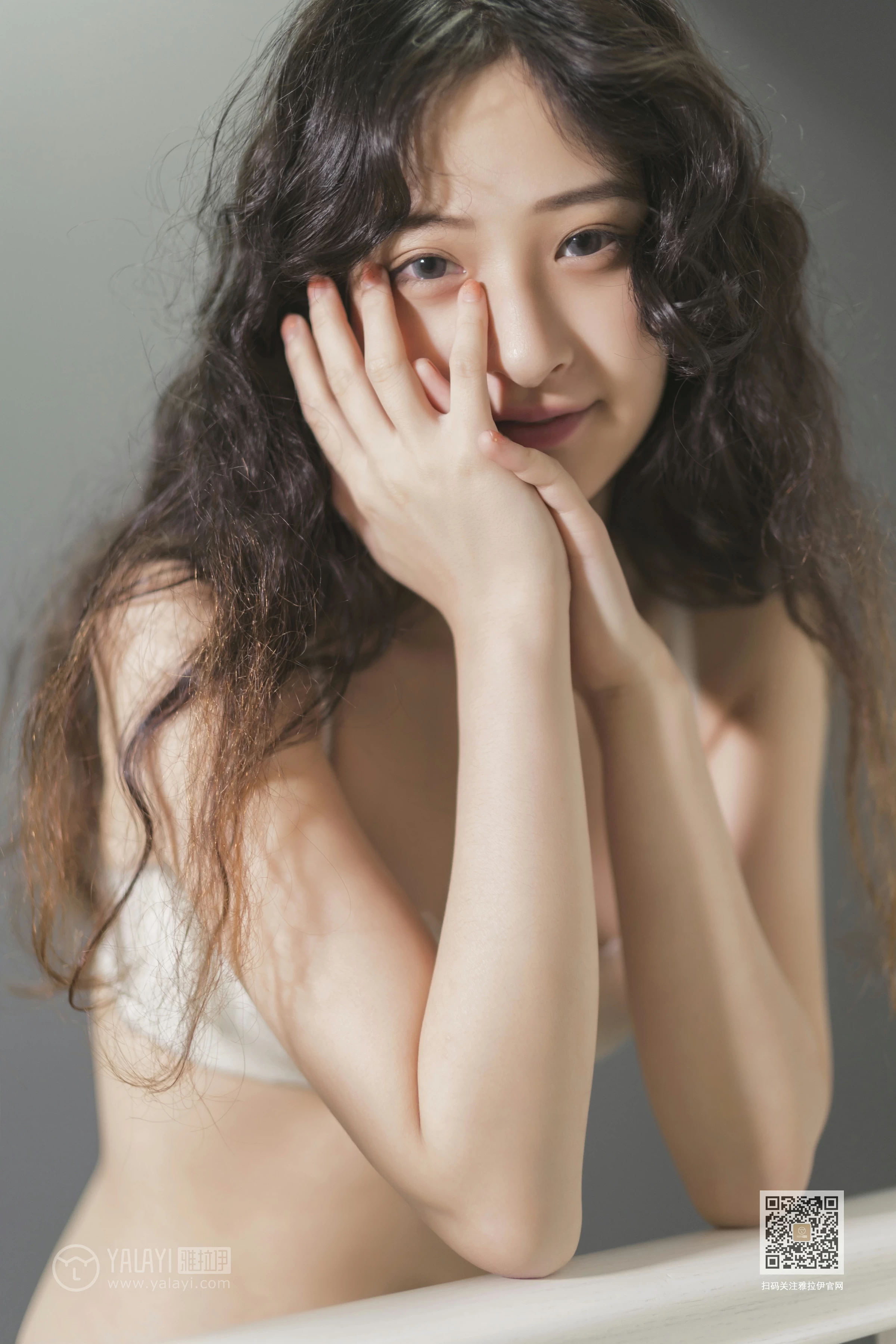 [YALAYI雅拉伊]Vol.474 吹落白衣裳 西子 白色蕾丝内衣居家性感私房写真集第20张