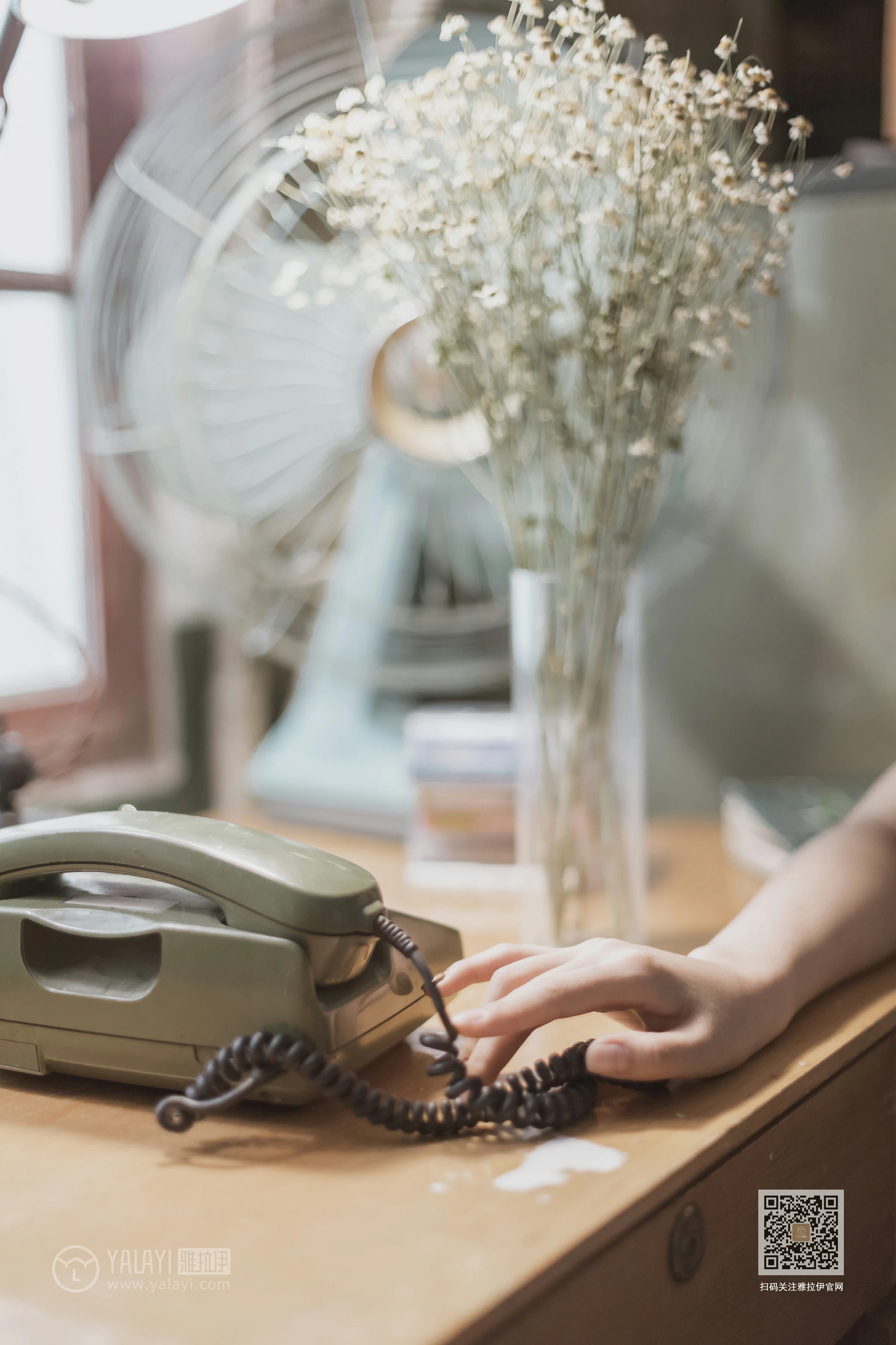 [YALAYI雅拉伊]Vol.513 爱的答铃 韩熙 白色透视蕾丝情趣内衣性感私房写真集第11张