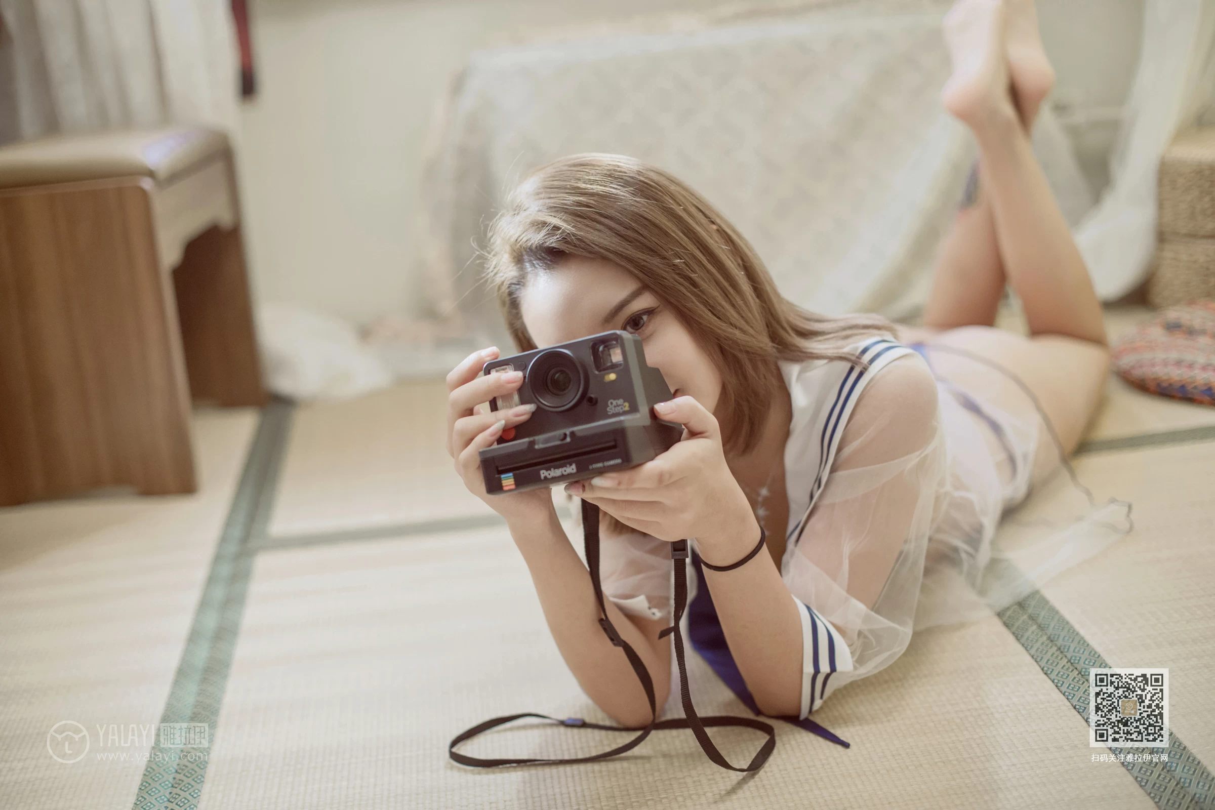 [YALAYI雅拉伊]Vol.545 情趣水手服 刘子炀 透视情趣制服内衣性感私房写真集第8张