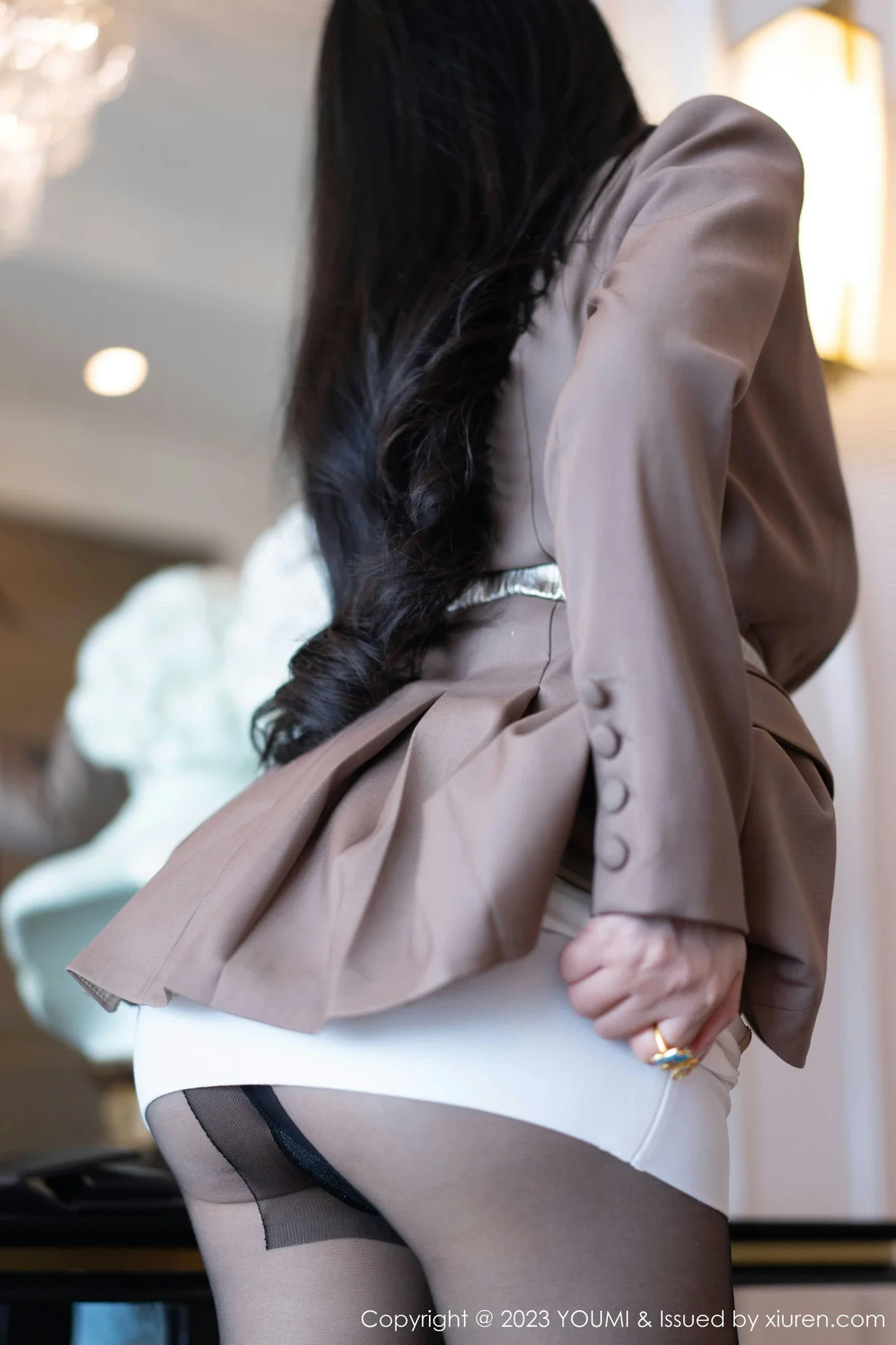  尤蜜荟 Vol.950 允爾 魅惑黑丝性感写真 [74P]第4张