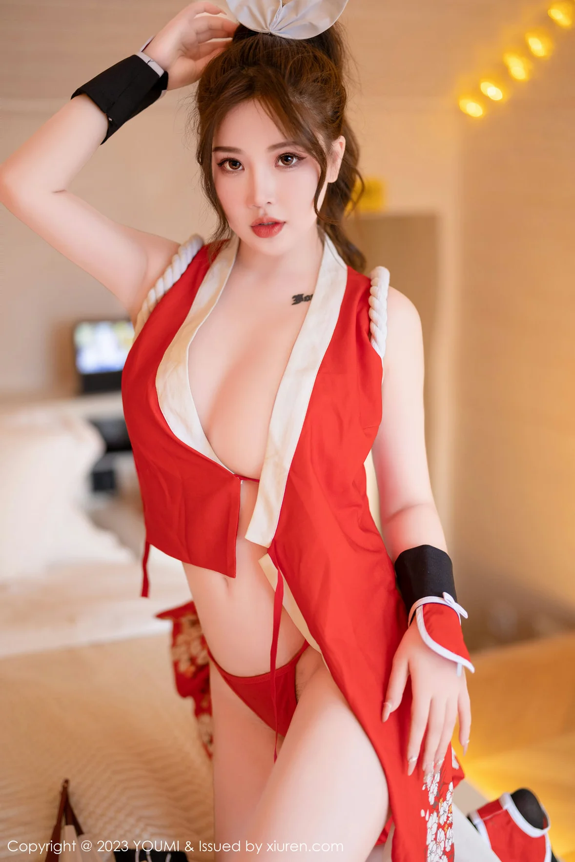  YOUMI 尤蜜荟 Vol.962 小海臀Rena 不知火舞cosplay性感写真 [71P]第10张