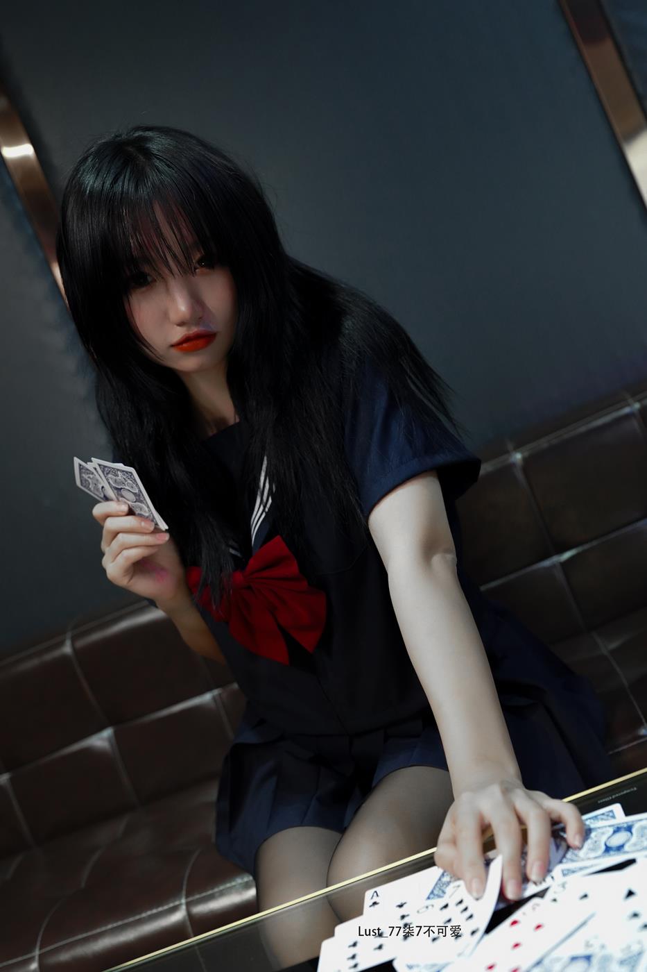 人气Coser@柒柒要乖哦 反差JK少女 [86P]第8张