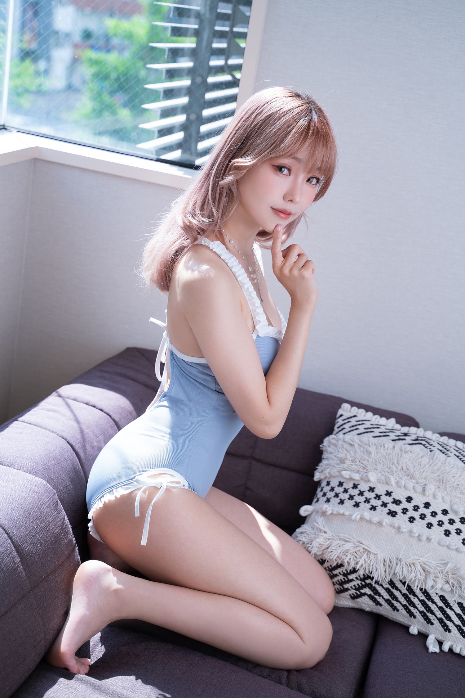 Ely_eee(ElyEE子)  Mist Blue Lady [37P]第7张