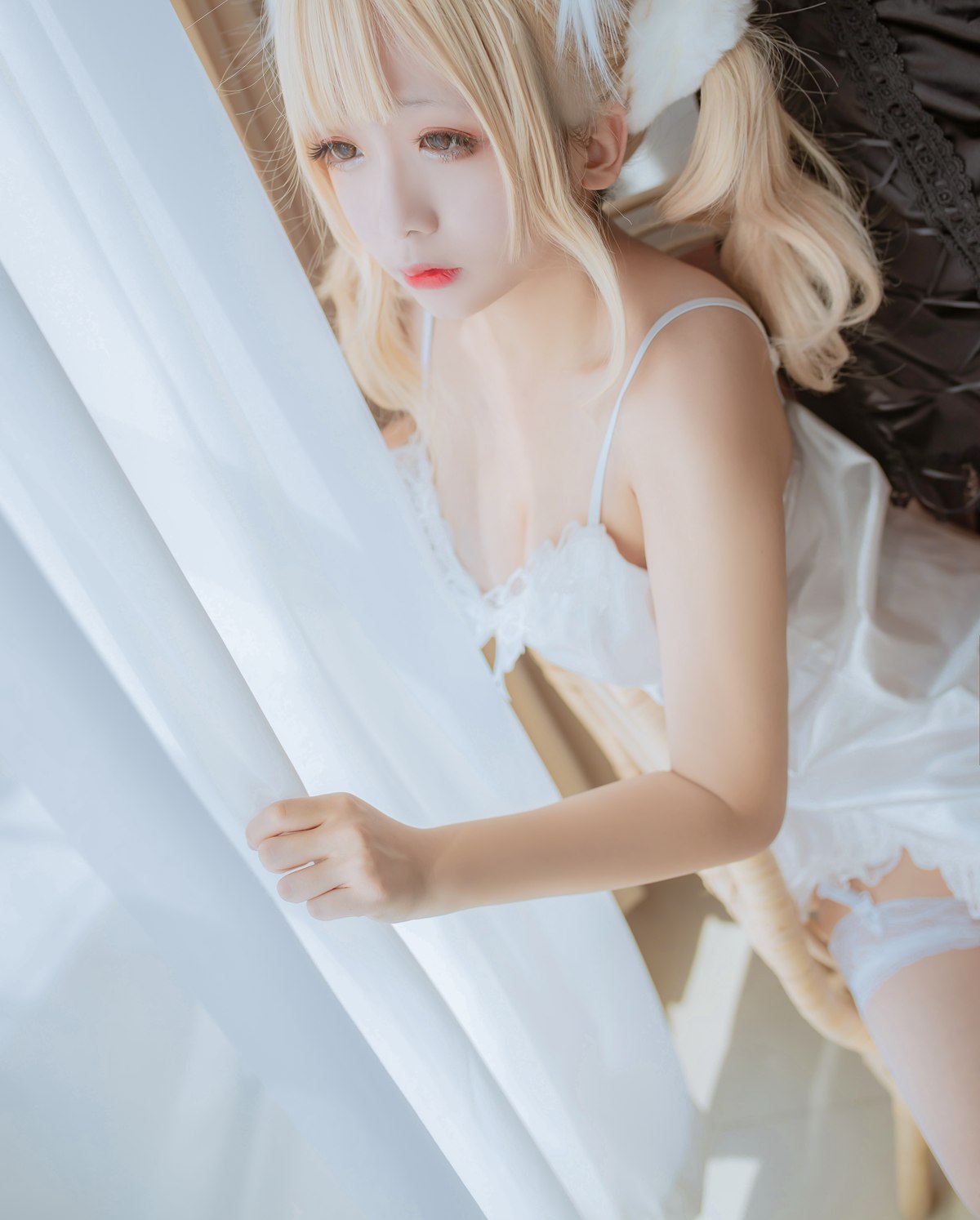 微博人气Coser@日奈娇 私房双丝双人兽耳 在现浏览第3张