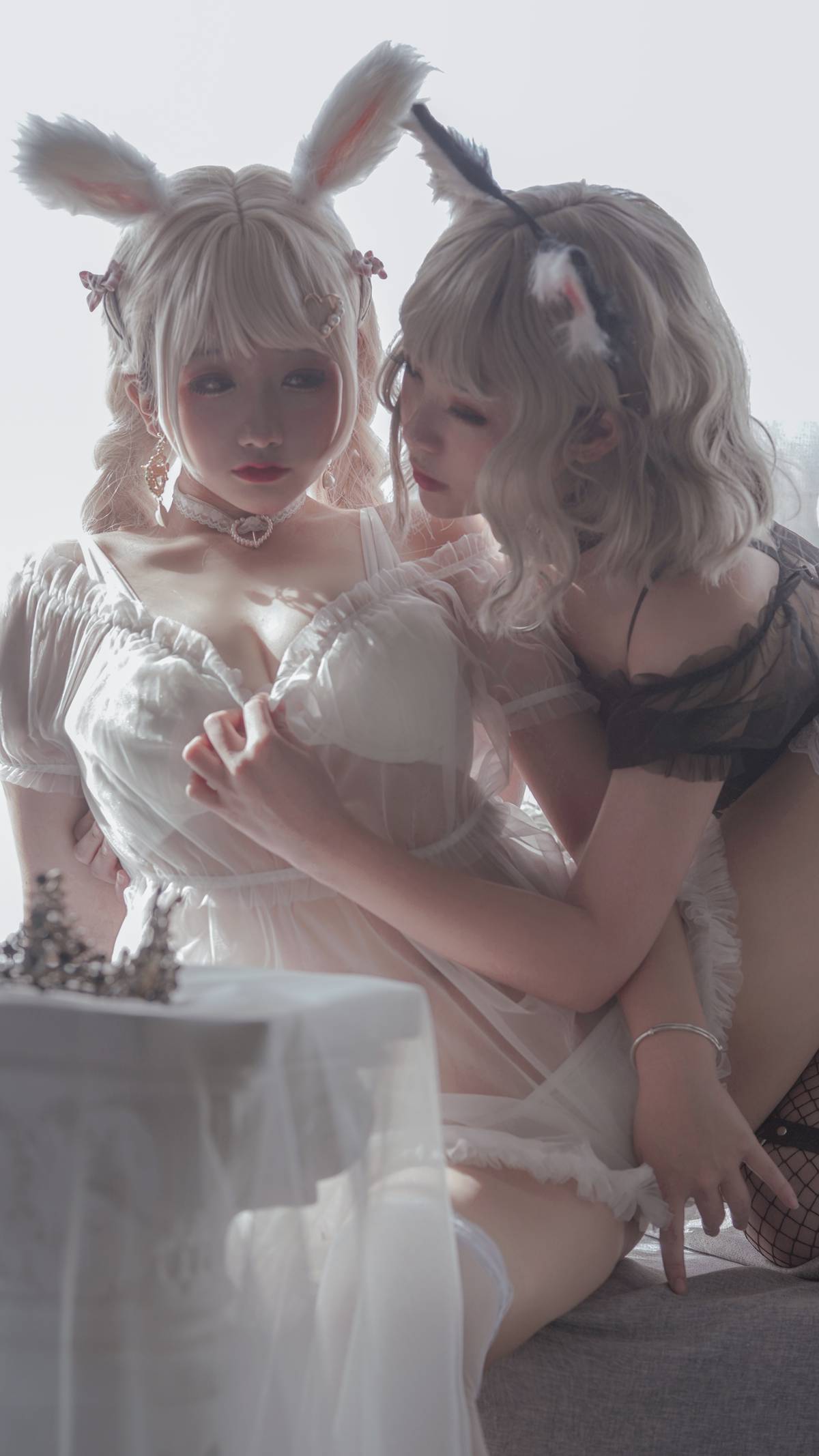 微博人气Coser@日奈娇 猫与兔 在现浏览第6张