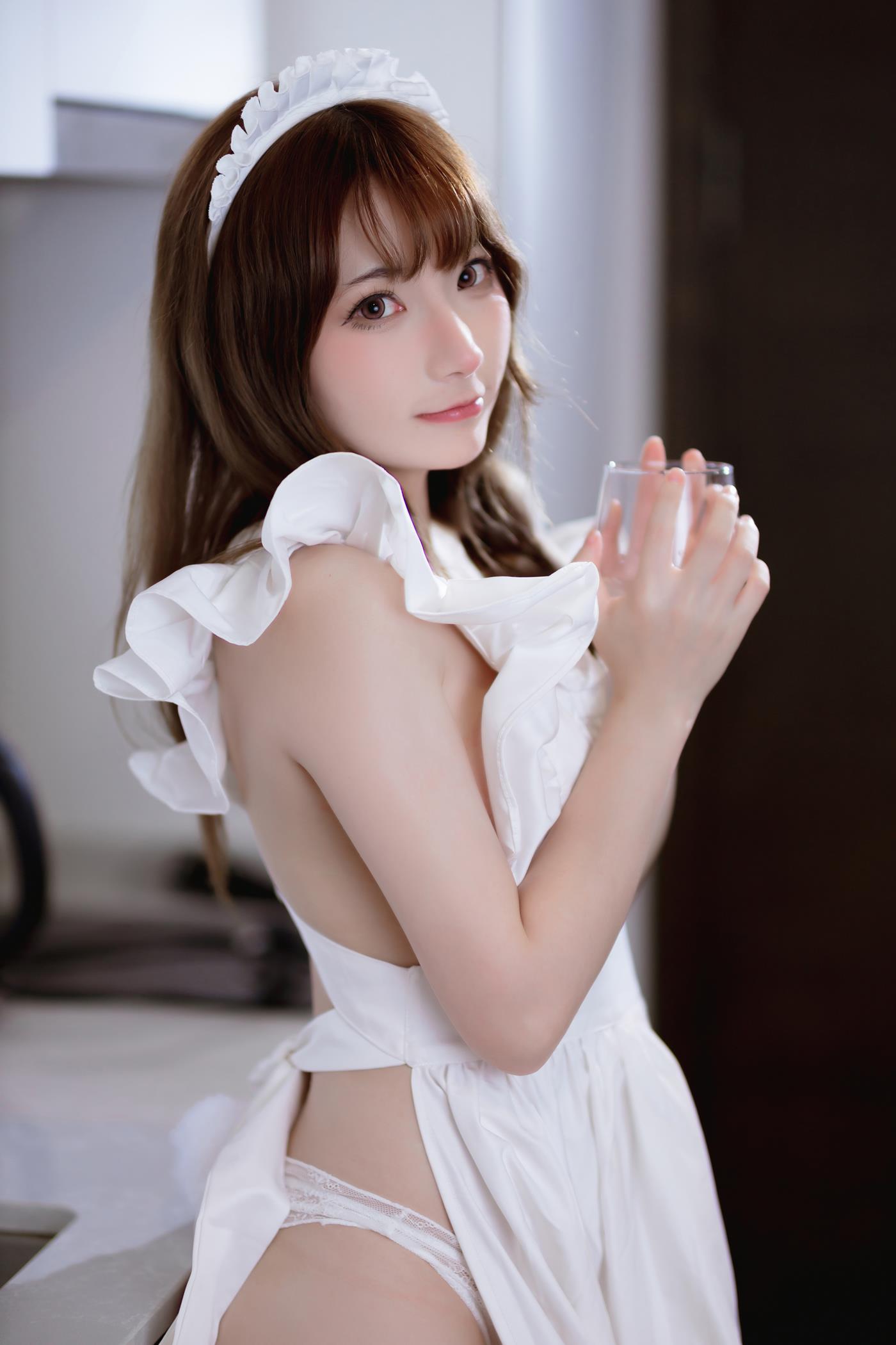 网紅Coser@是三不是世w  果体围裙 [25P]第3张