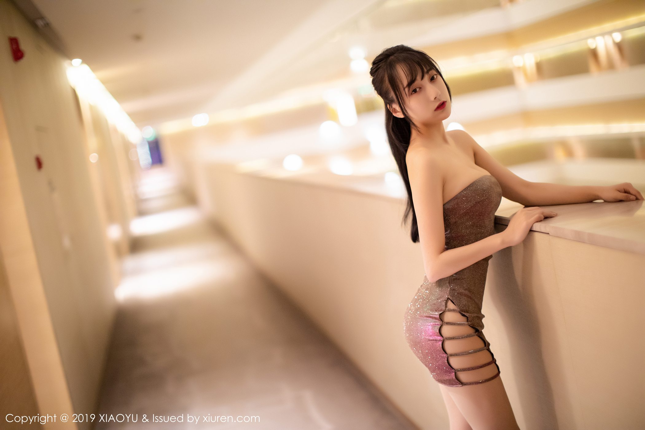 [XIAOYU语画界]YU20190924VOL0159 2019.09.24 VOL.159 姓感肉丝吊袜美腿 何嘉颖[68+1P]第12张