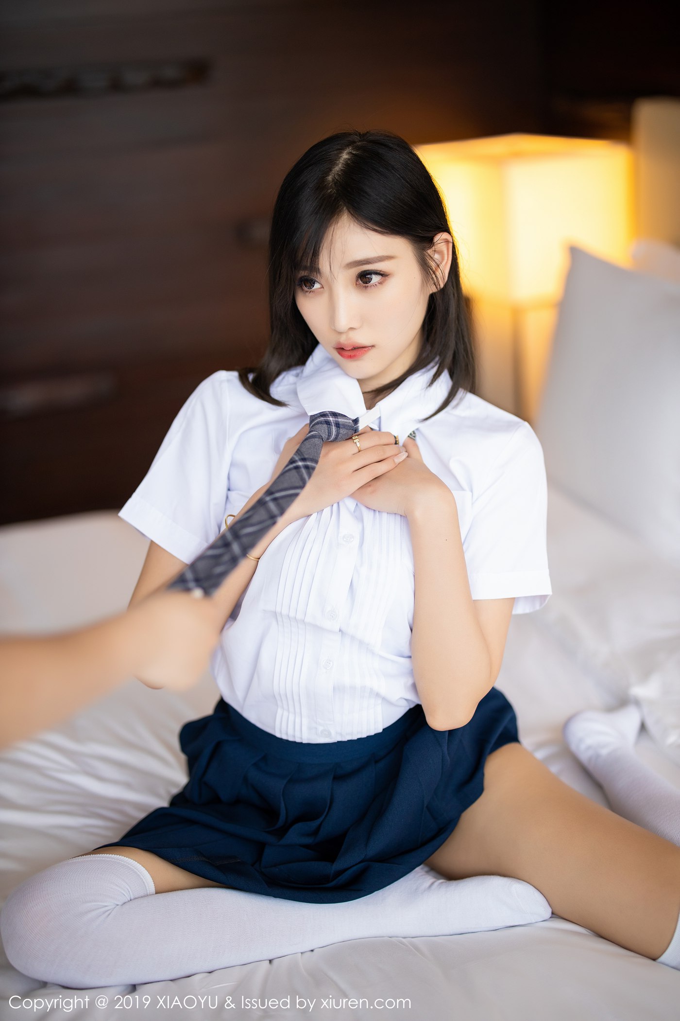 [XIAOYU语画界]YU20191101VOL0184 2019.11.01 VOL.184 清纯的学生装到湿身姓感蕾SI内一 杨晨晨sugar[73+1P]第9张