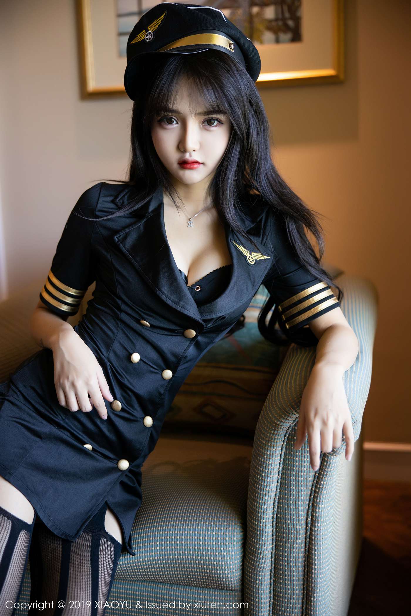 [XIAOYU语画界]YU20191203VOL0206 2019.12.03 VOL.206 佑惑黑丝美腿丝丝扣人心 Miko酱吖[88+1P]第15张