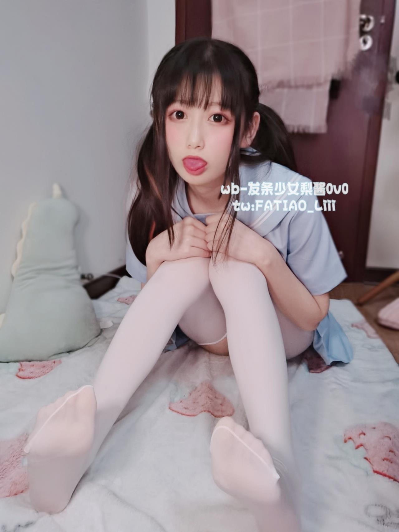 迷之呆梨(发条少女) 水蓝JK [20P]第4张