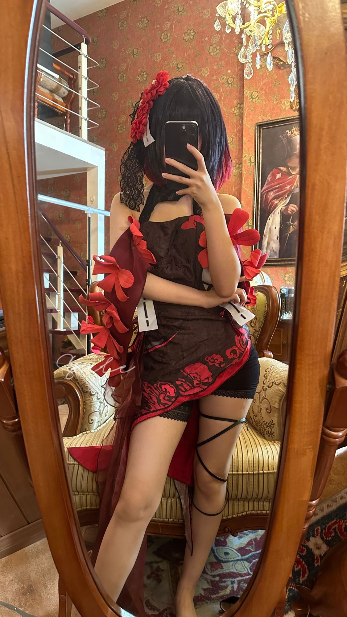 Seele麦麦  黑希旗袍物语[61P]第12张