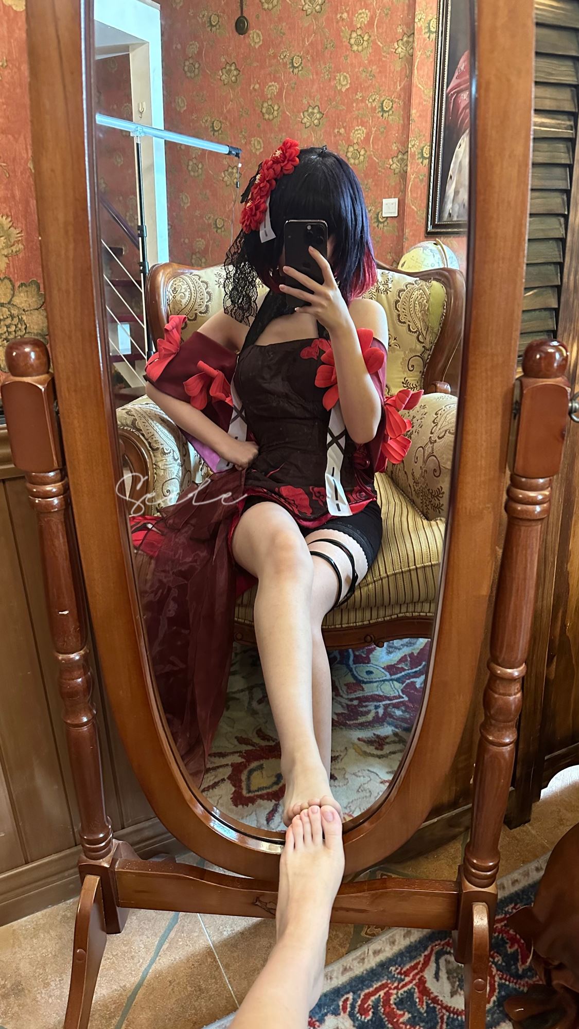 Seele麦麦  黑希旗袍物语[61P]第12张
