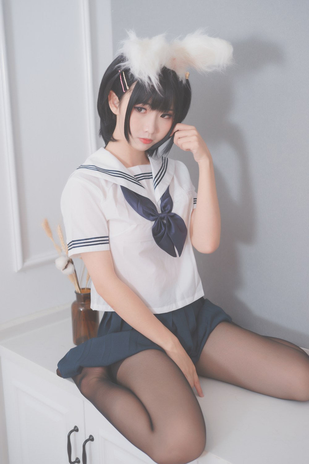 网荭Coser@面饼仙儿 面饼兔耳jk 在现浏览第3张