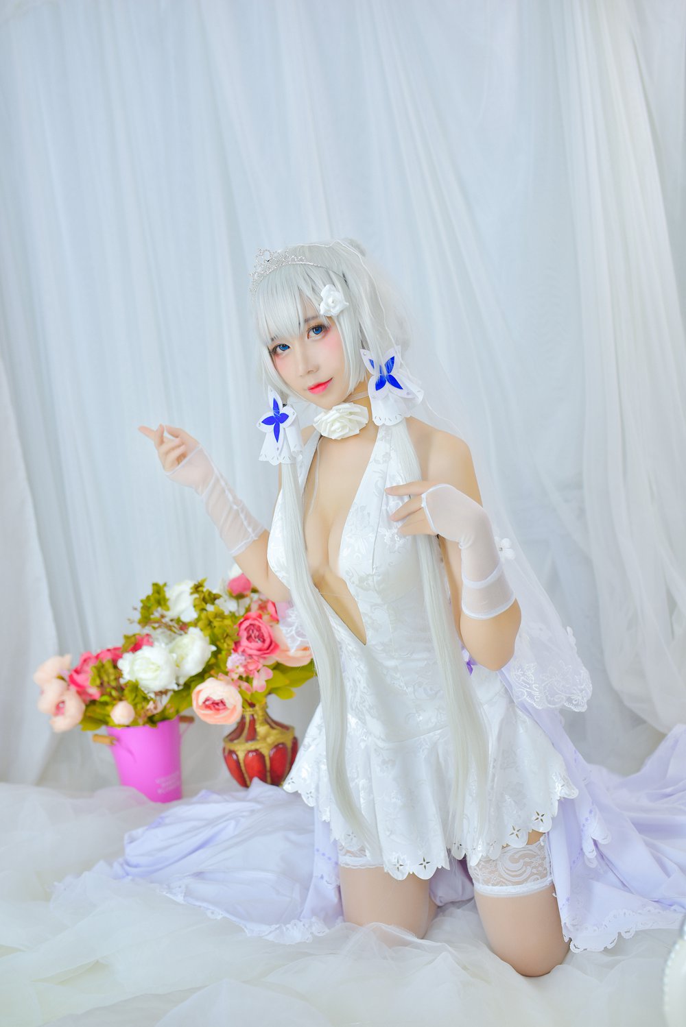 网荭Coser@九曲Jean 婚纱 在现浏览第3张