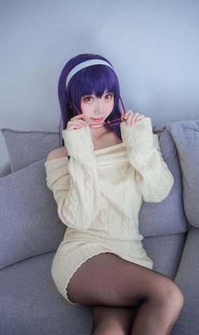 微博红人动漫Coser@黑川 學姐 在现浏览