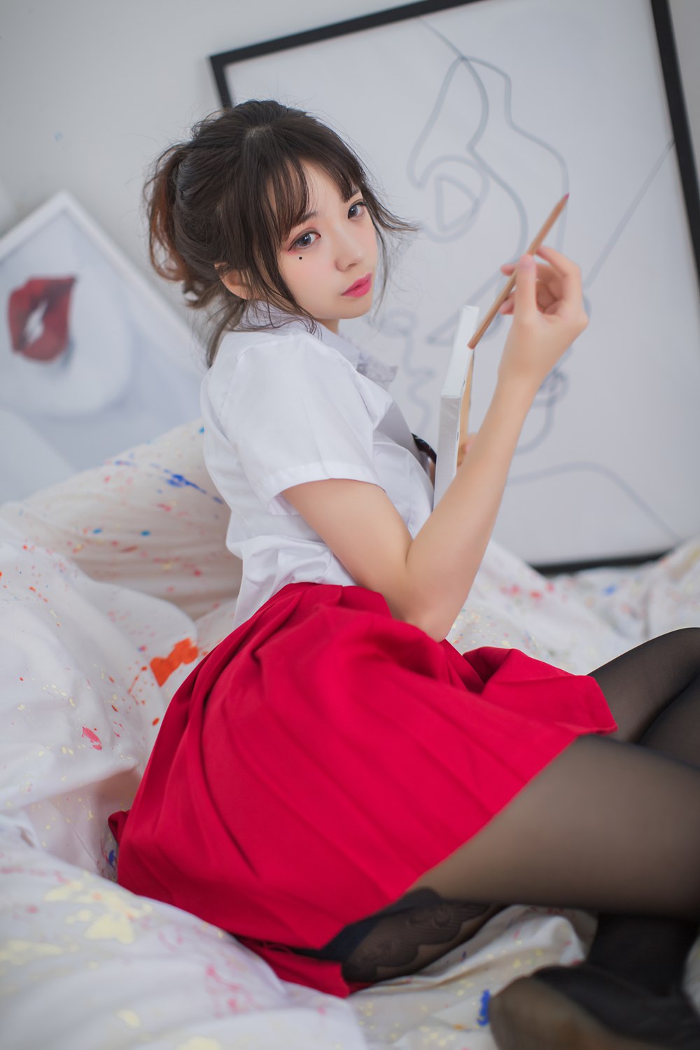 网荭Coser@疯猫ss 画室JK 在现浏览第3张