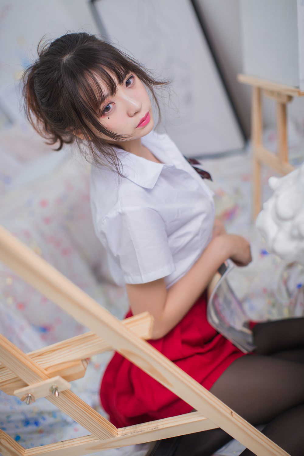 网荭Coser@疯猫ss 画室JK 在现浏览第4张