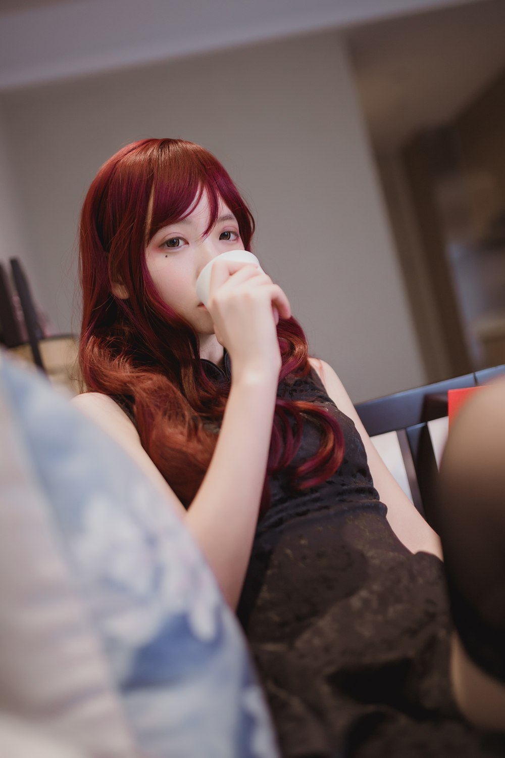 网荭Coser@疯猫ss 旗袍 在现浏览第1张