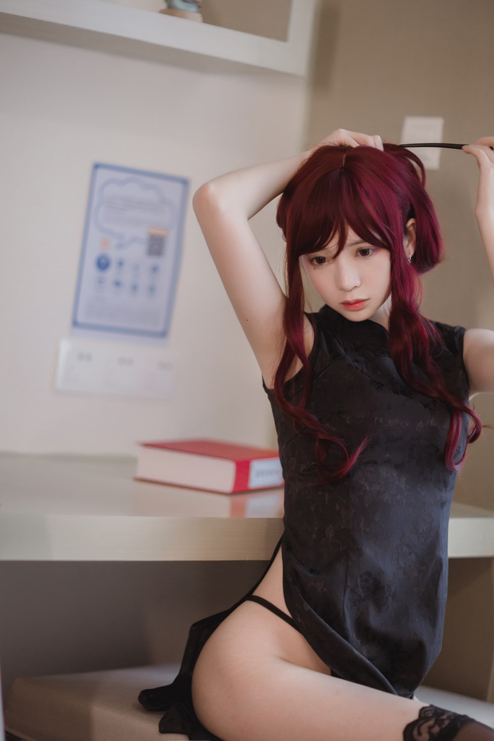 网荭Coser@疯猫ss 旗袍 在现浏览第4张