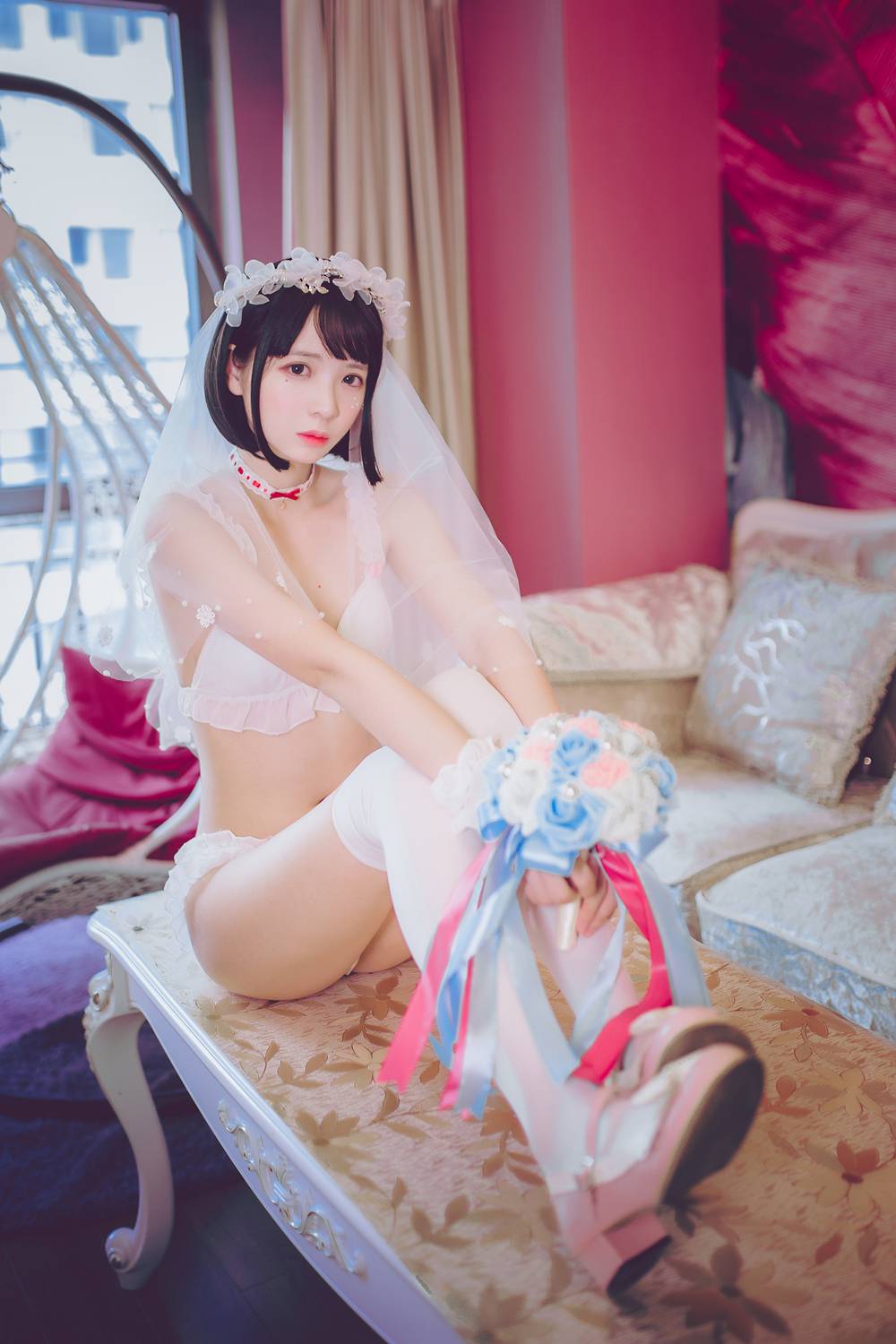 网荭Coser@疯猫ss 梦中的婚礼 在现浏览第13张