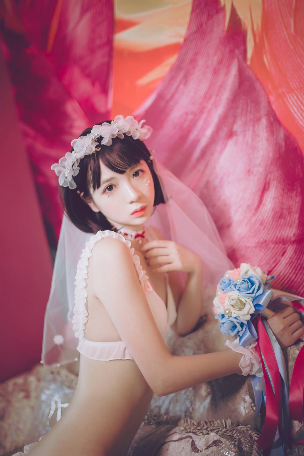 网荭Coser@疯猫ss 梦中的婚礼 在现浏览第6张