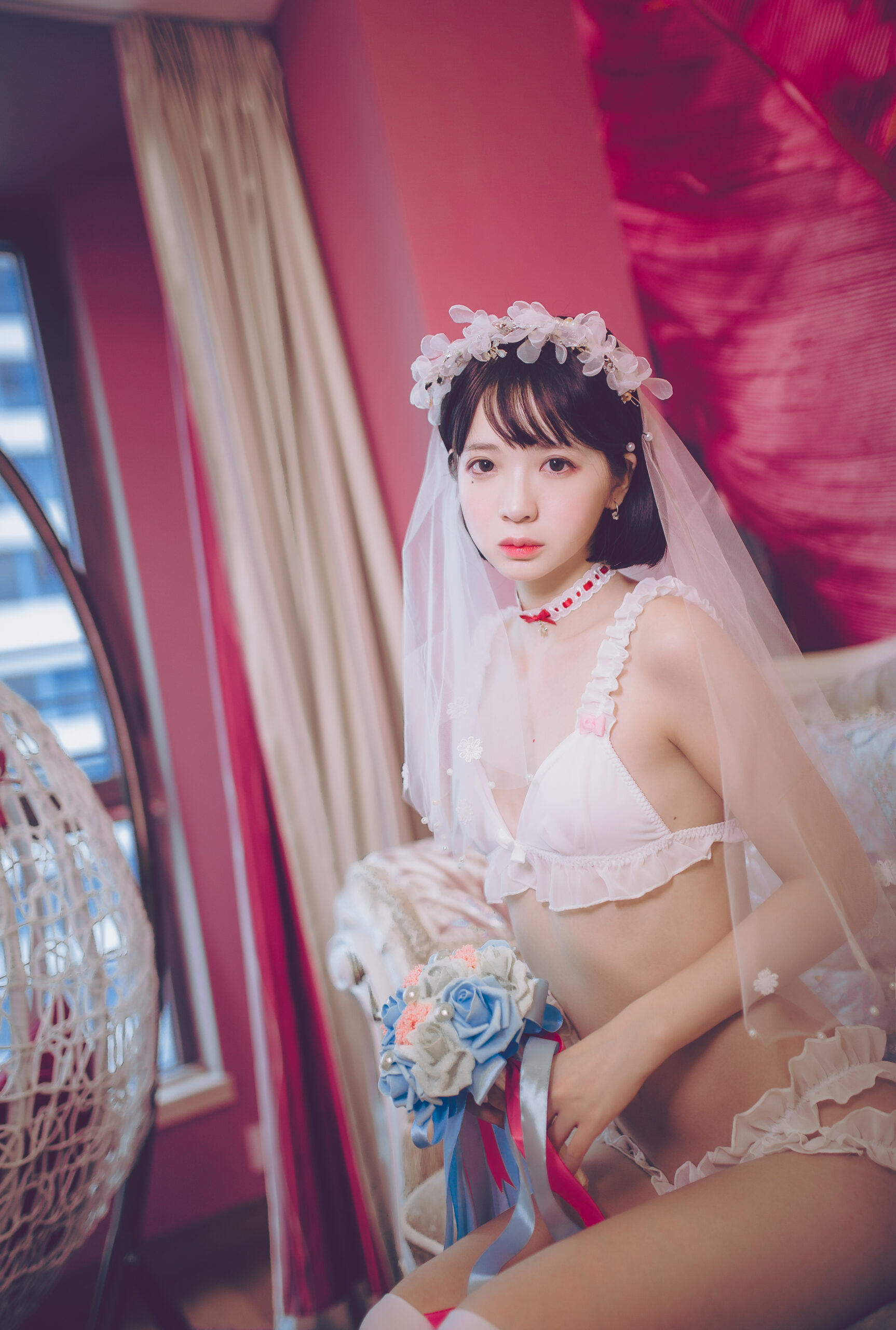 网荭Coser@疯猫ss 梦中的婚礼 在现浏览第15张