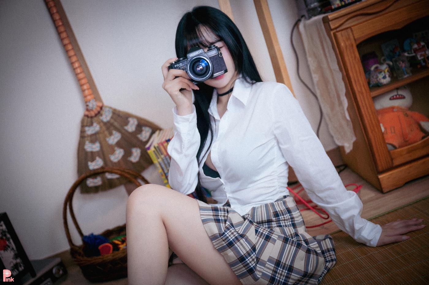 [PINK] Jina  Jina&#8217;s school uniform life[104P]第6张