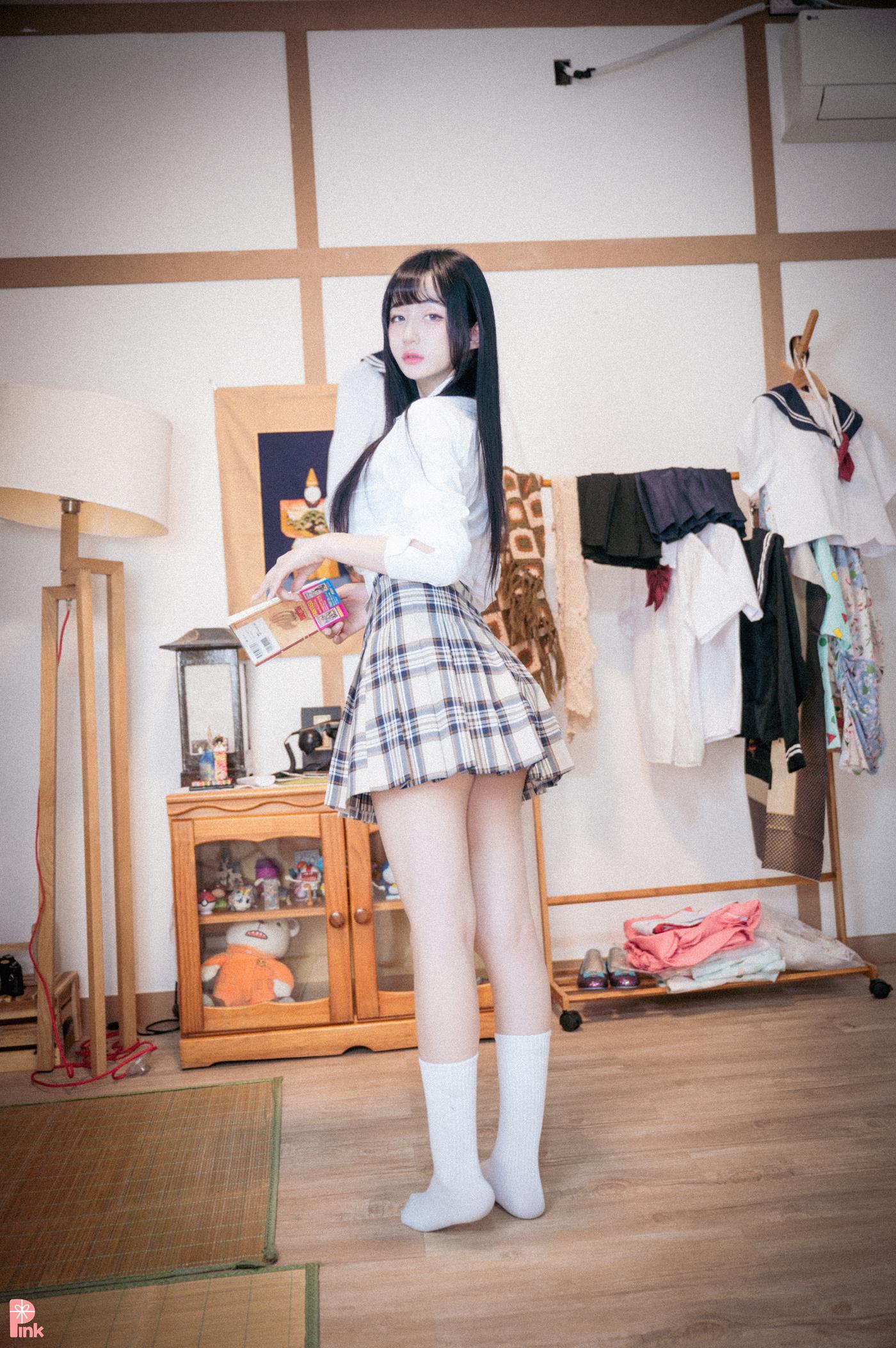 [PINK] Jina  Jina&#8217;s school uniform life[104P]第13张