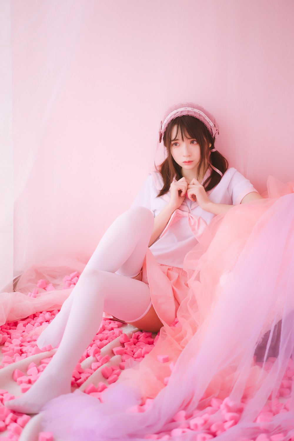 网荭Coser@疯猫ss 丝袜狂想曲(粉) 在现浏览第2张